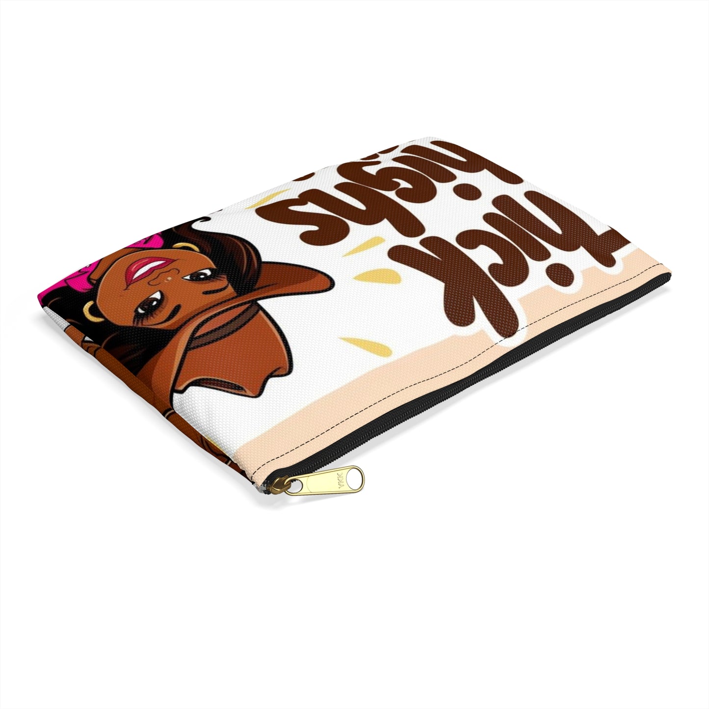 Bright Thick Thighs Accessory Pouch