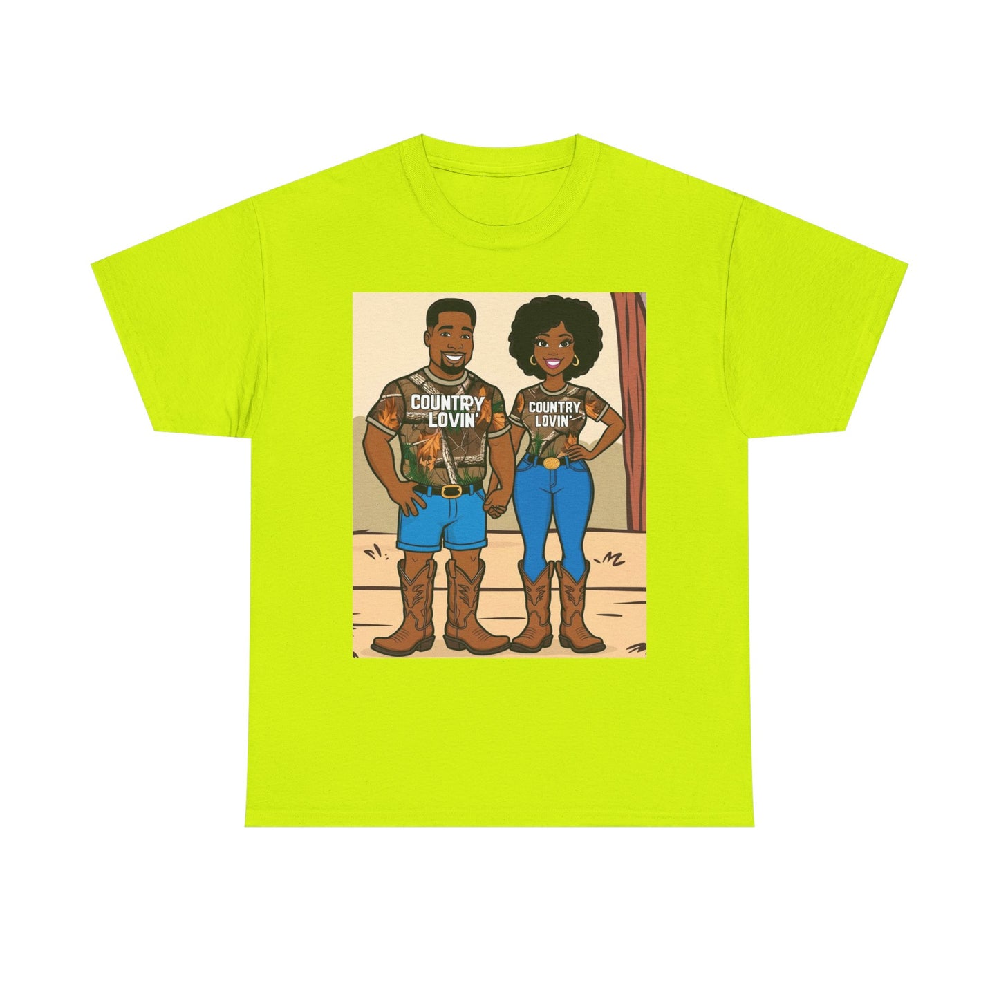 Country Lovin 2-More Colors Unisex Cotton Tee