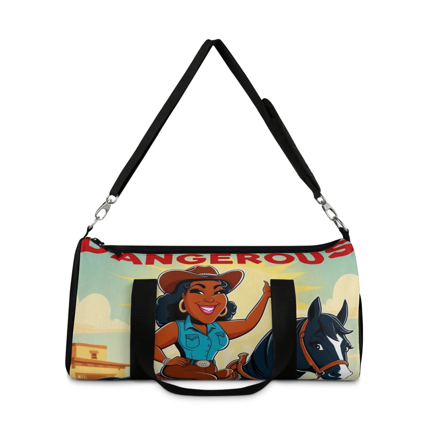 Dangerous Cowgirl Duffel Bag