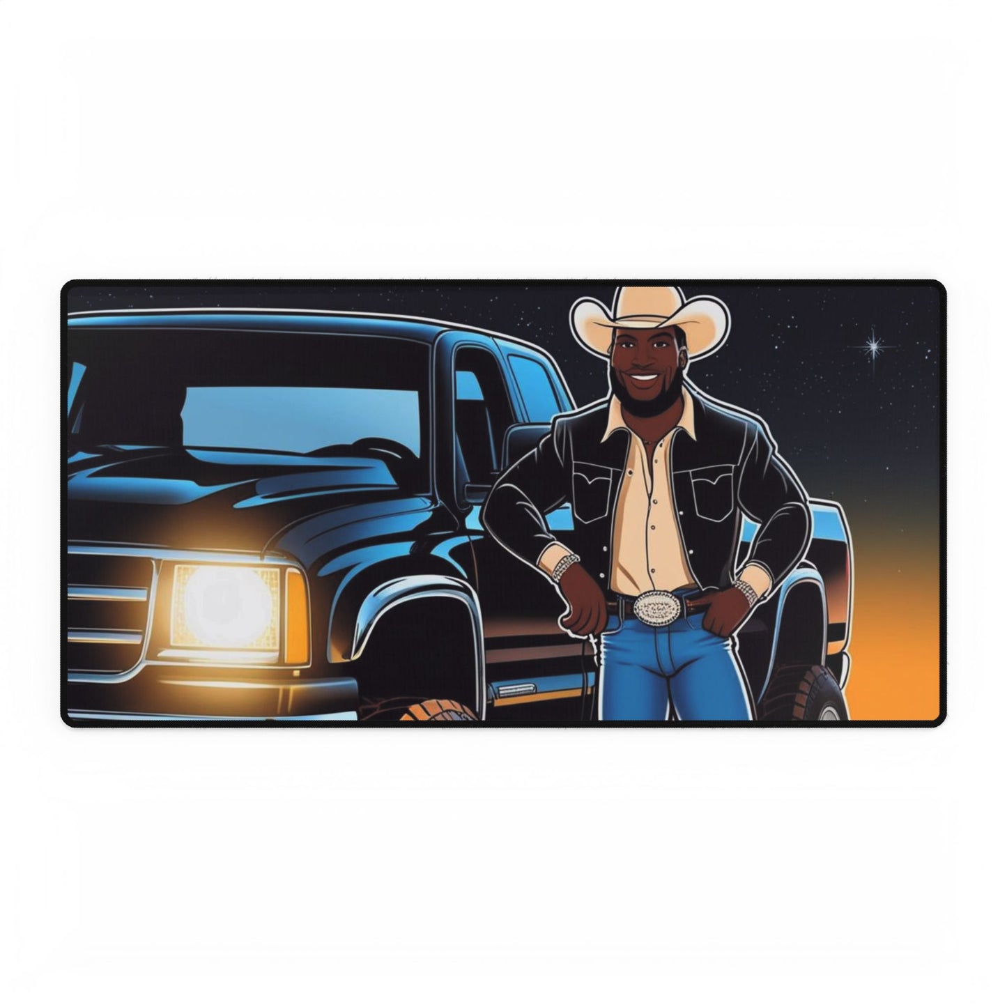 Don't Touch My Truck Desk Mat