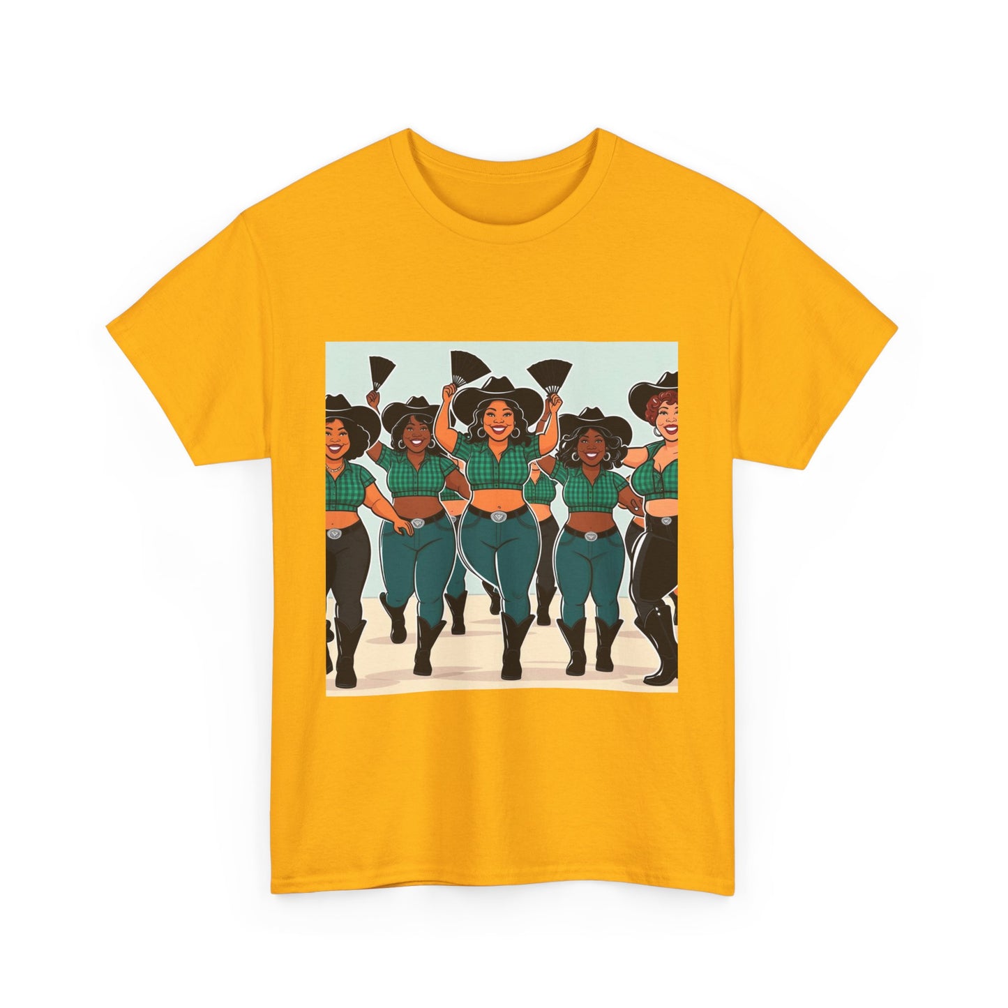 Group Dancers Tee - Unisex Cotton Shirt