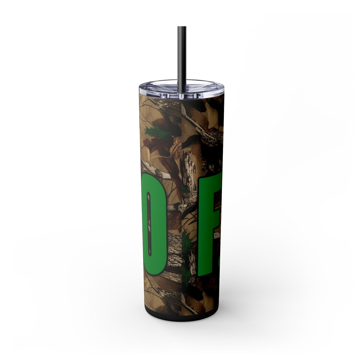 Don't F.A.F.O. Skinny Tumbler with Straw 20oz