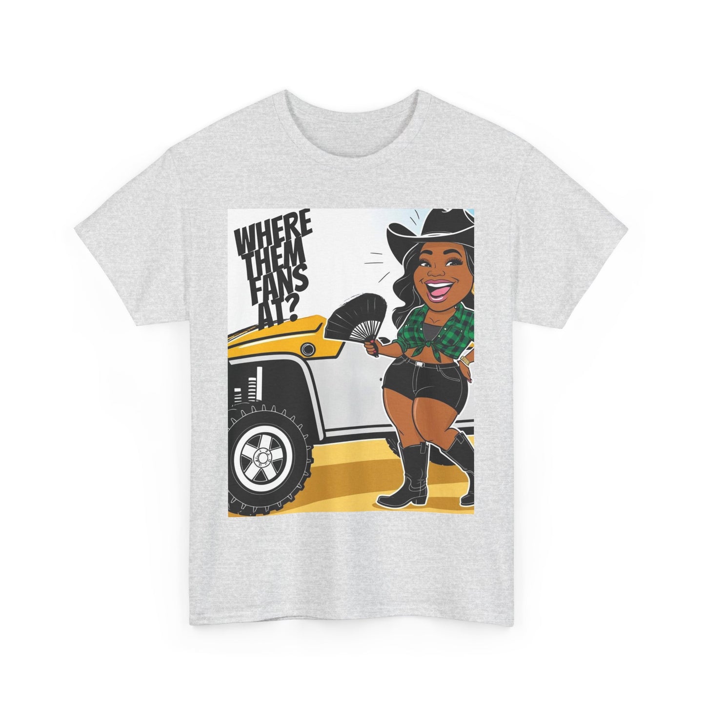 Where Them Fans At? UnisexCotton Tee