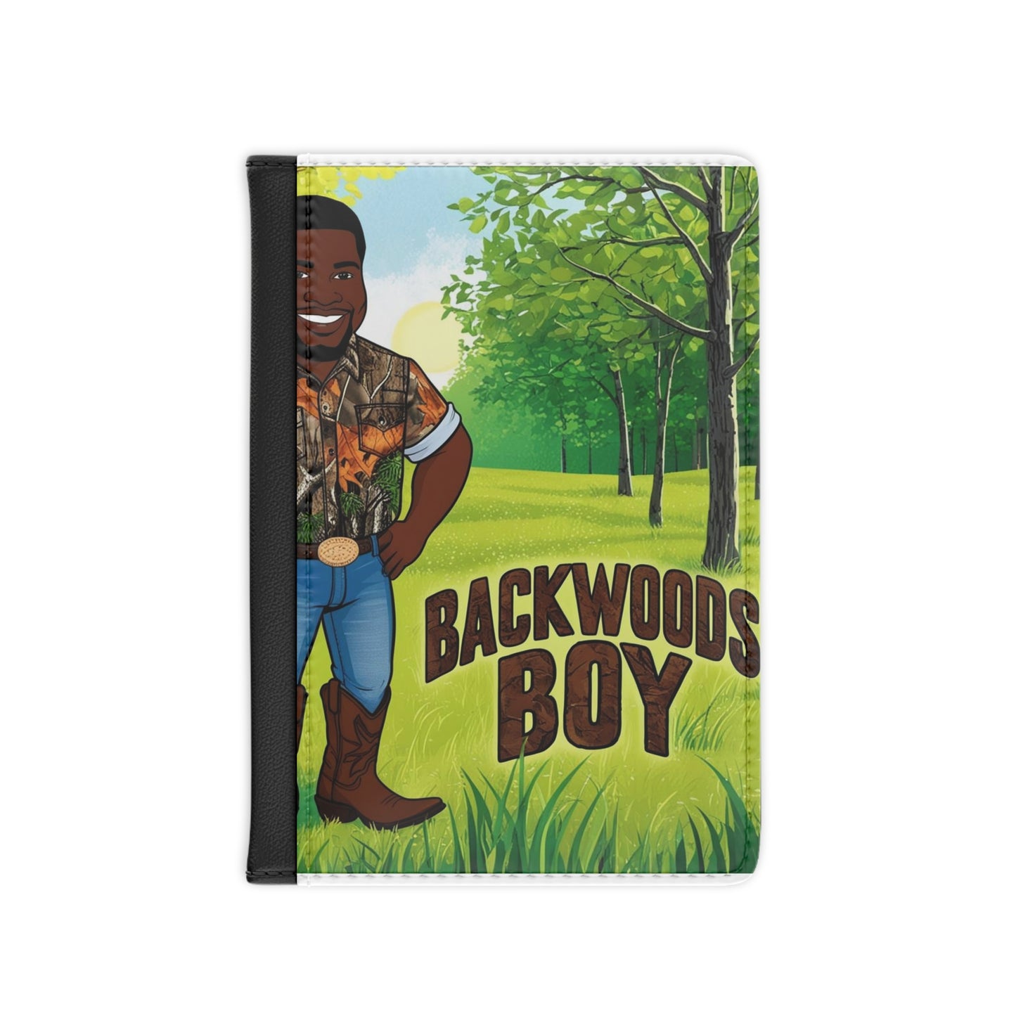 Backwoods Boy Passport Cover