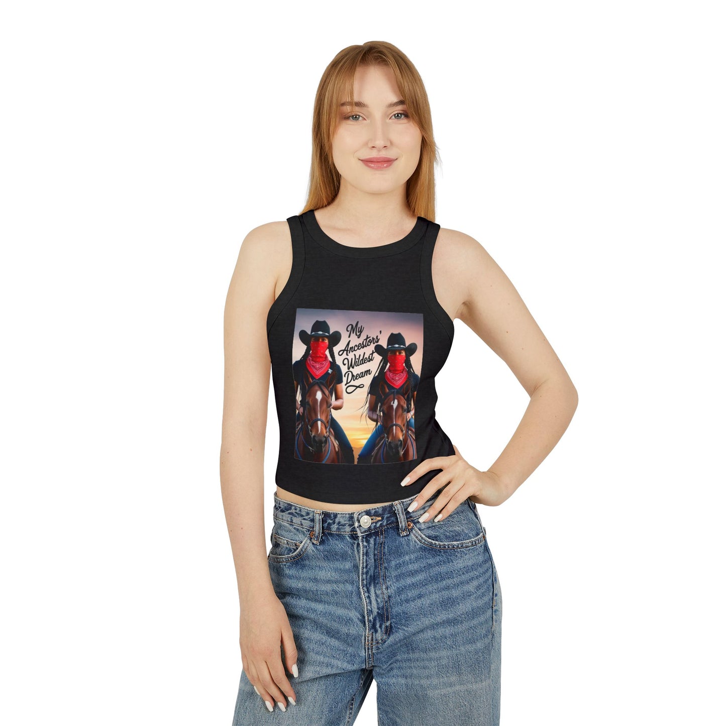 Pay Homage Women's Micro Rib Racer Tank Top