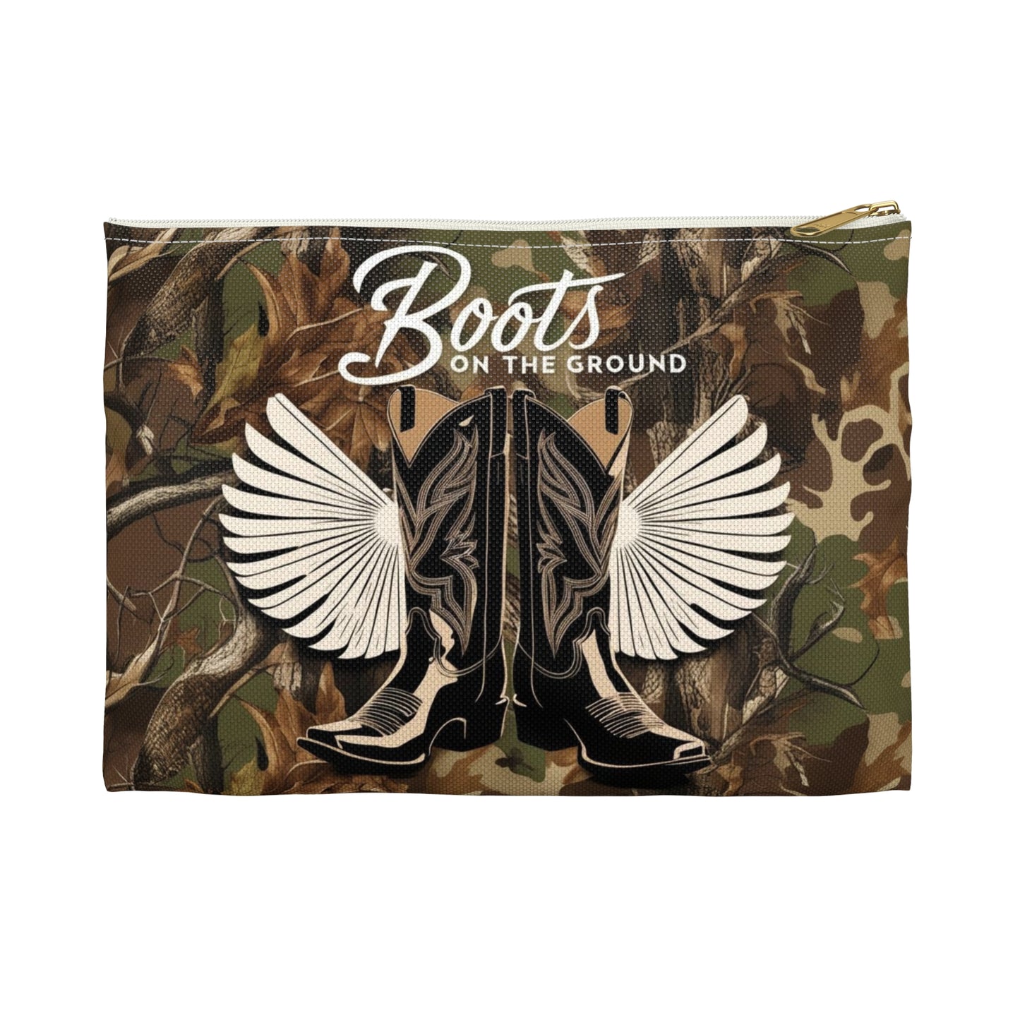 Boots On The Ground Accessory Pouch