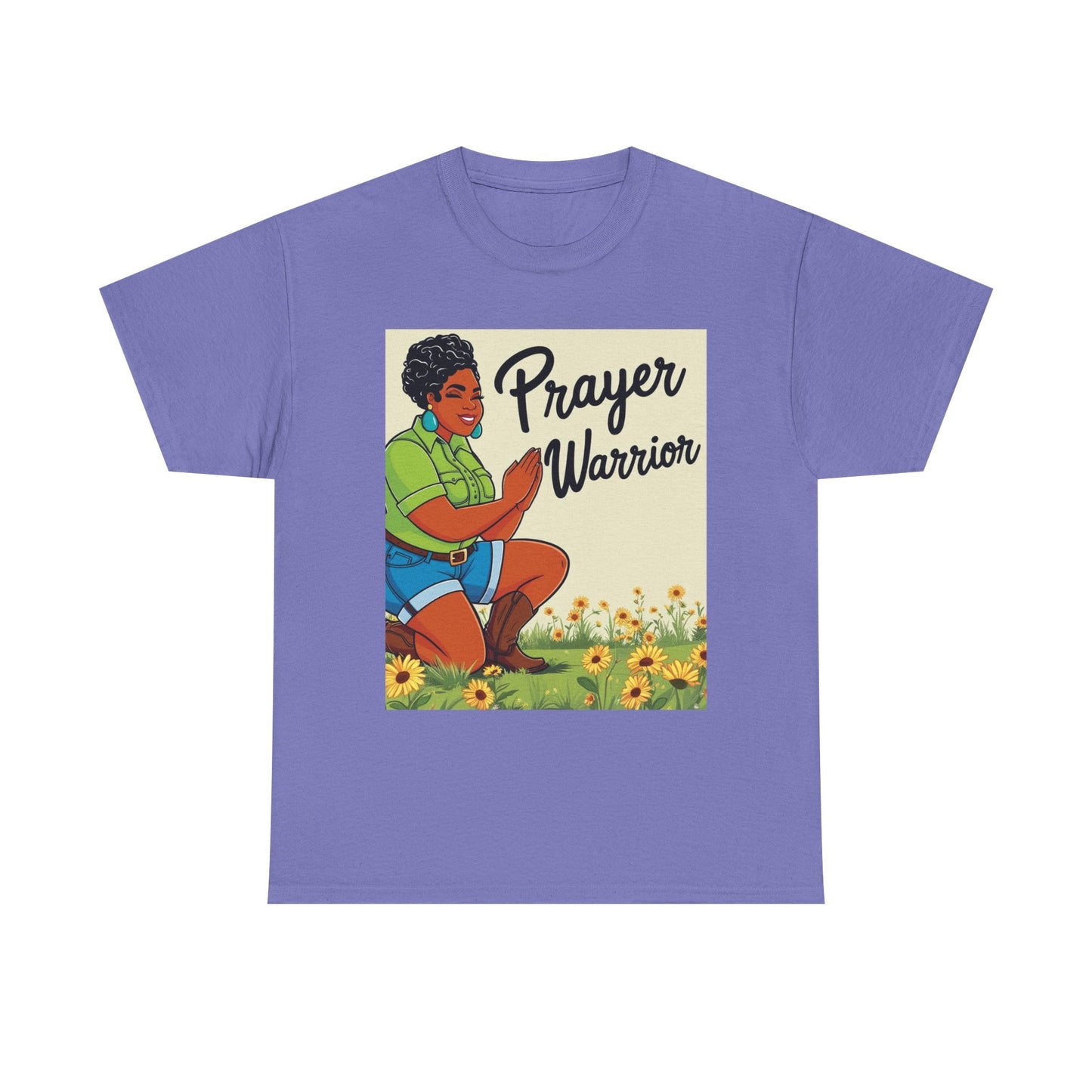 Prayer Warrior Unisex Cotton Tee
