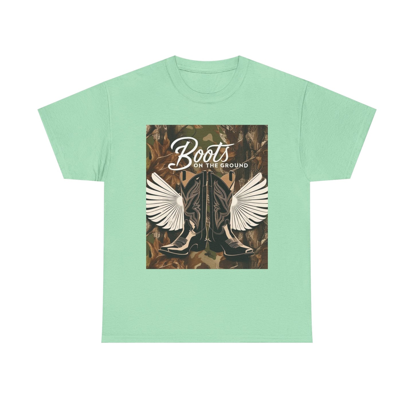 Boots On The Ground Unisex Cotton Tee 2-More Colors