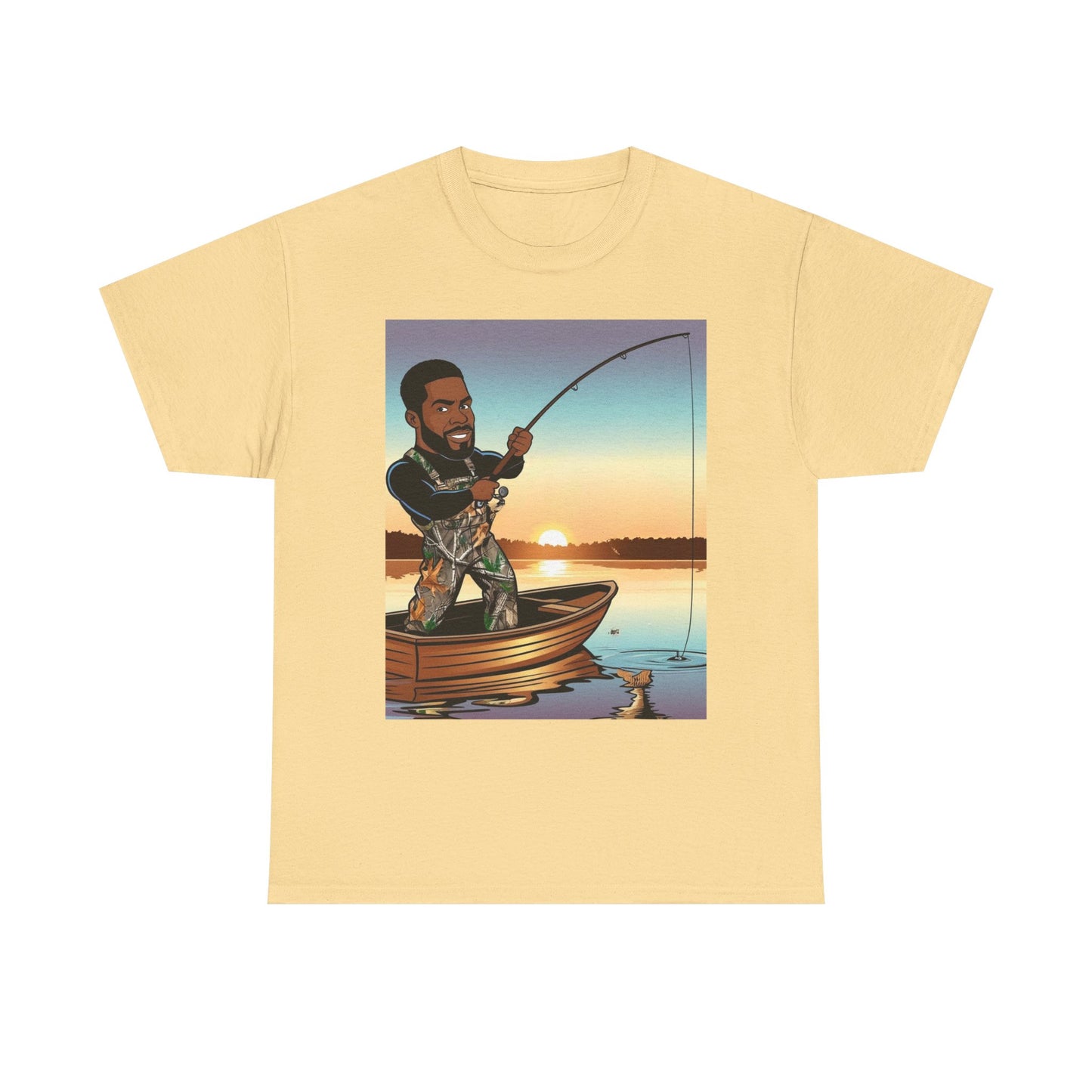 Handsome Fisherman Unisex  Cotton Tee