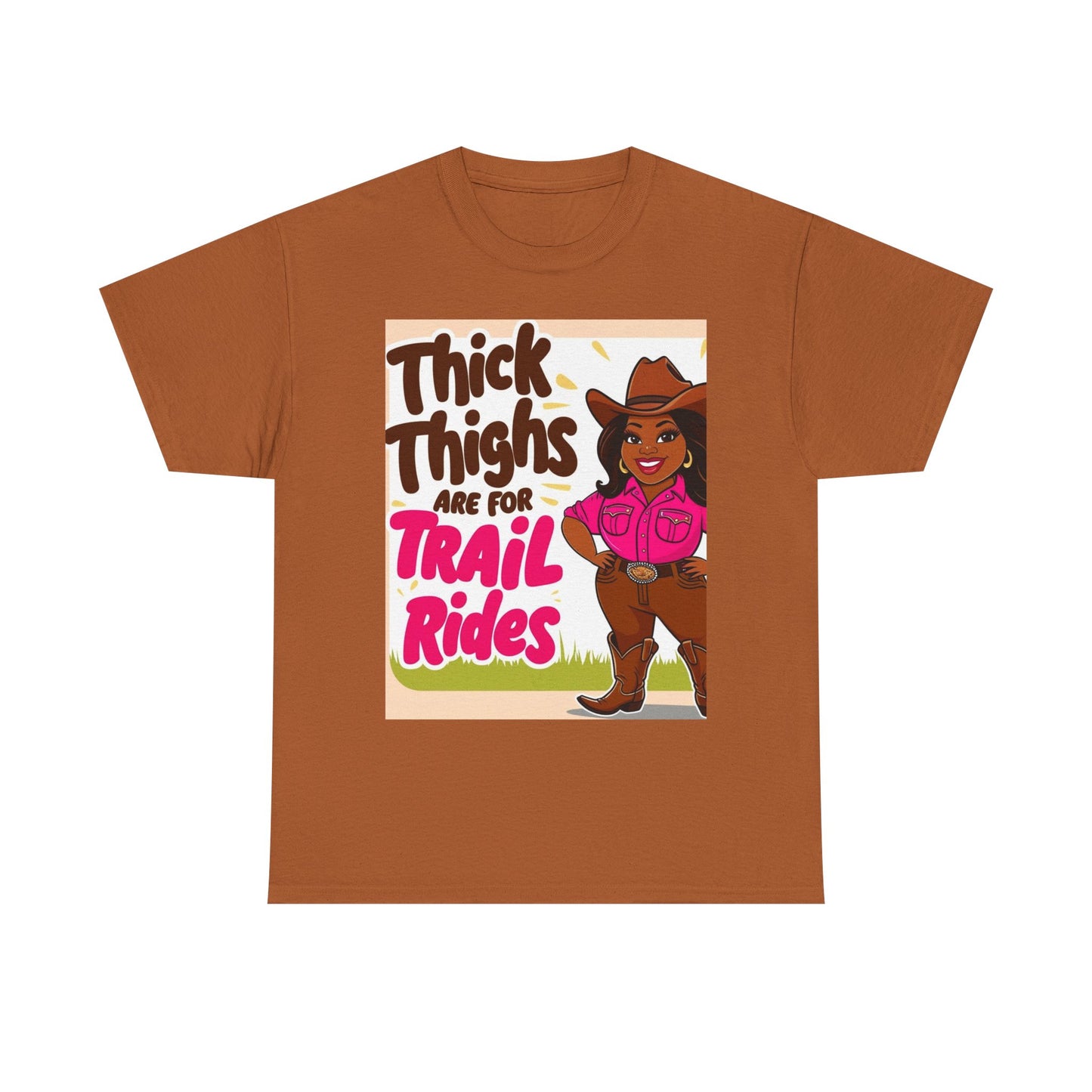 Bright Thick Thighs Unisex Cotton Tee