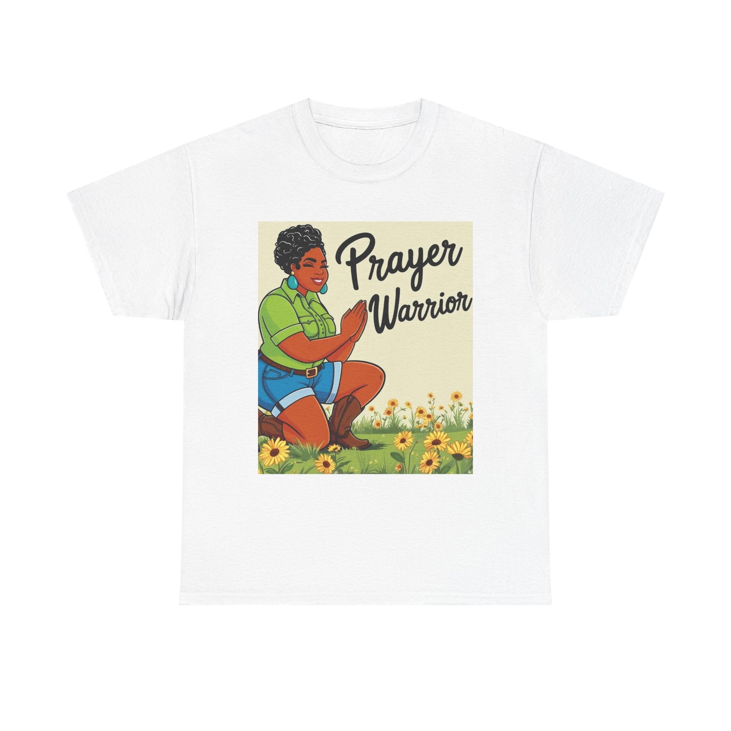 Prayer Warrior Unisex Cotton Tee