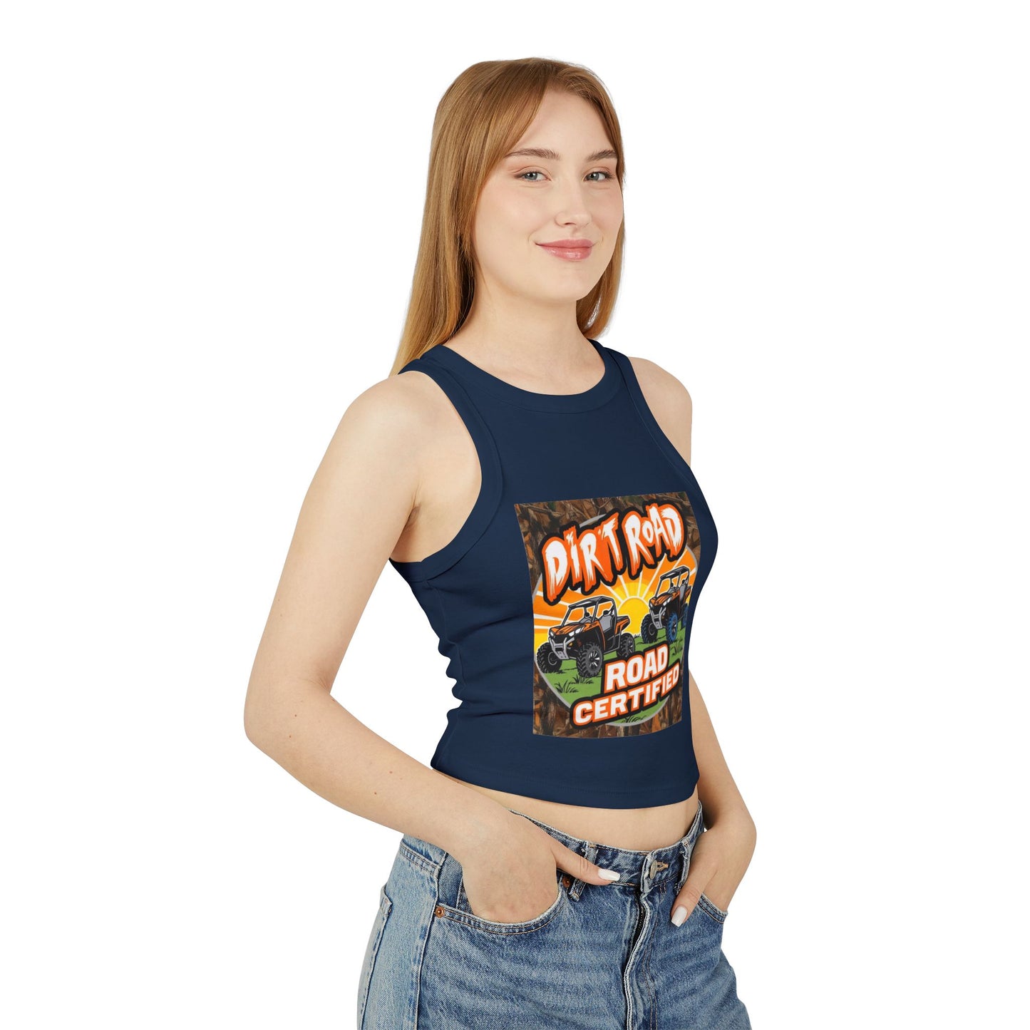 Dirt Road Certified Racer Tank Top