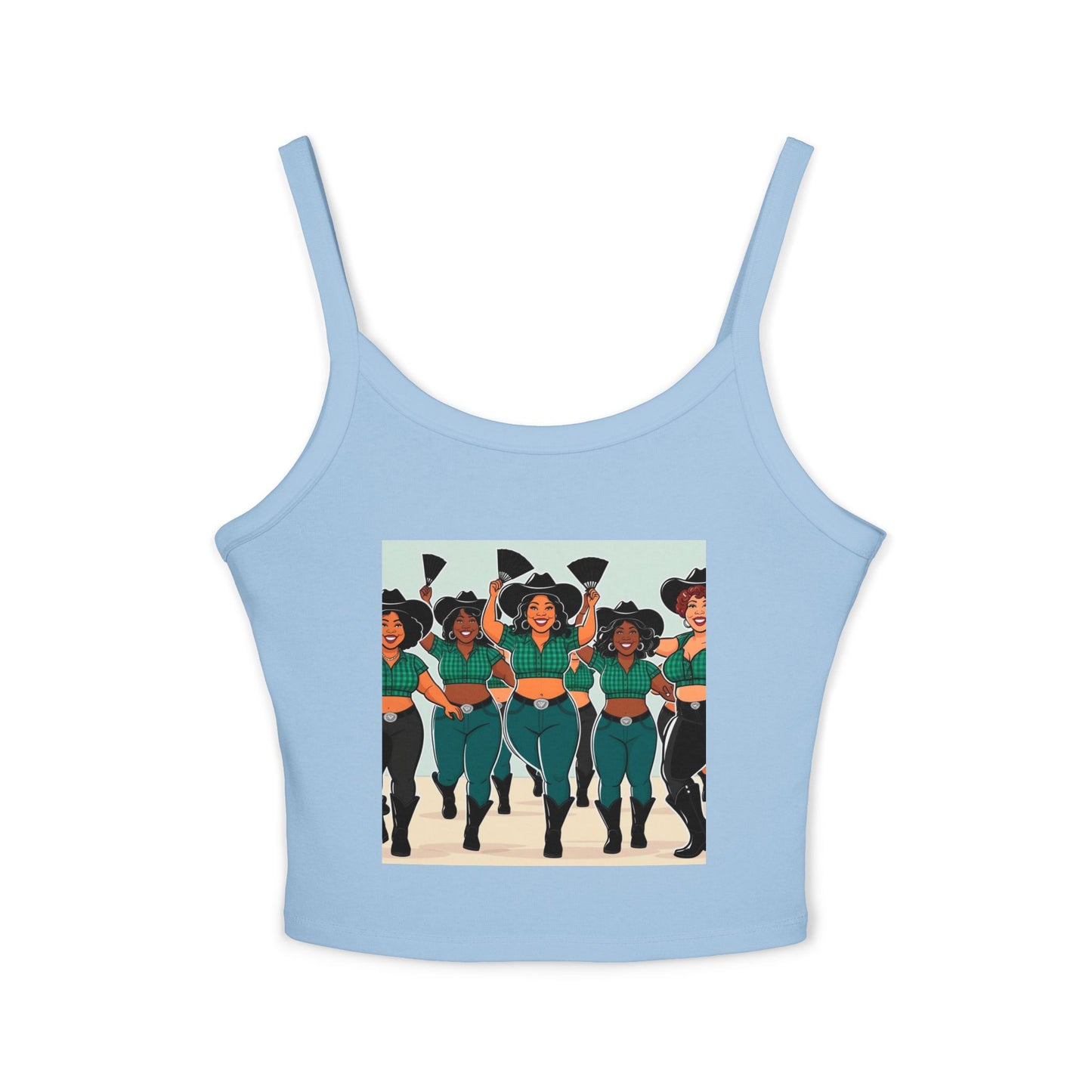 Group Dancers Spaghetti Strap Tank Top