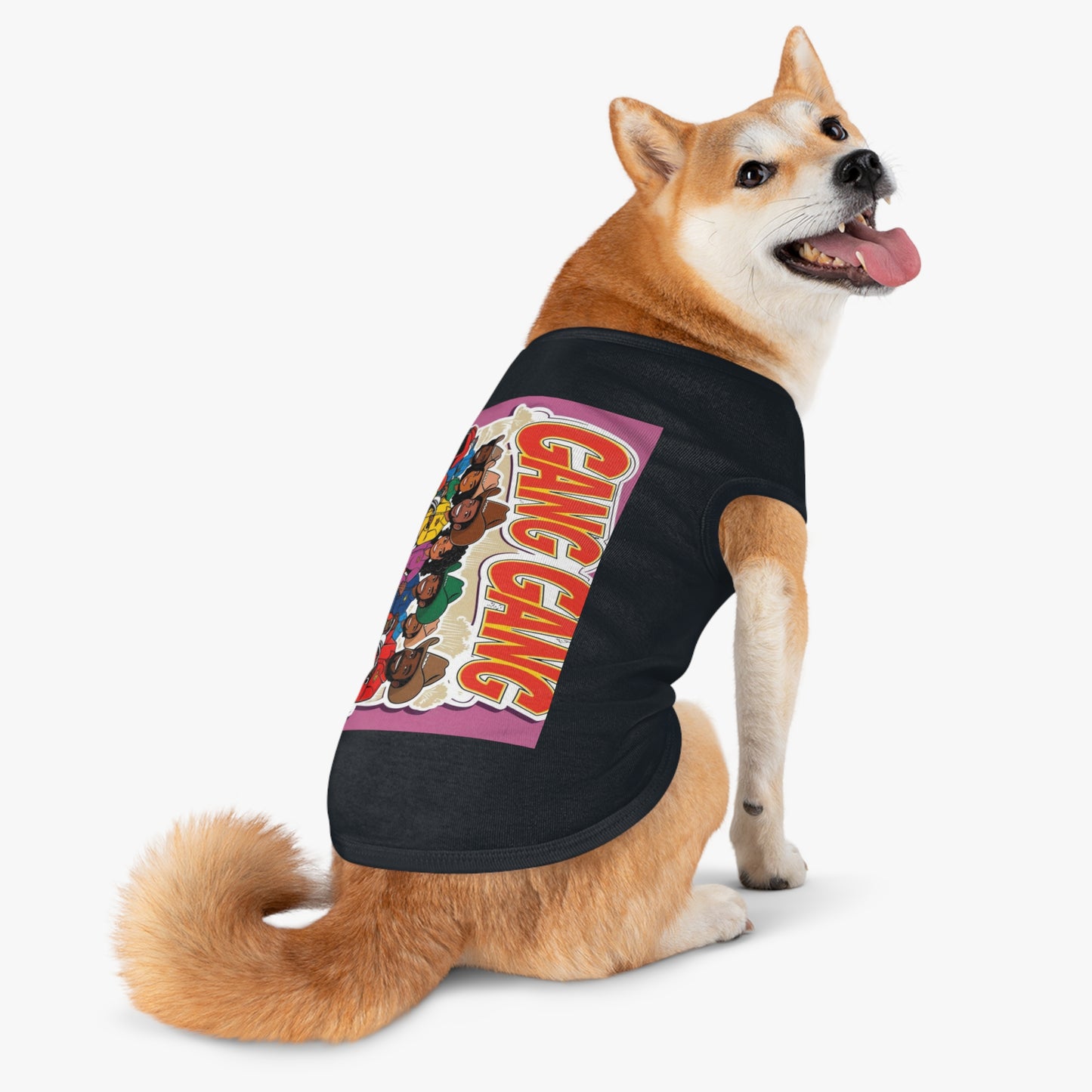 Group ATV Cartoon Pet Tank Top