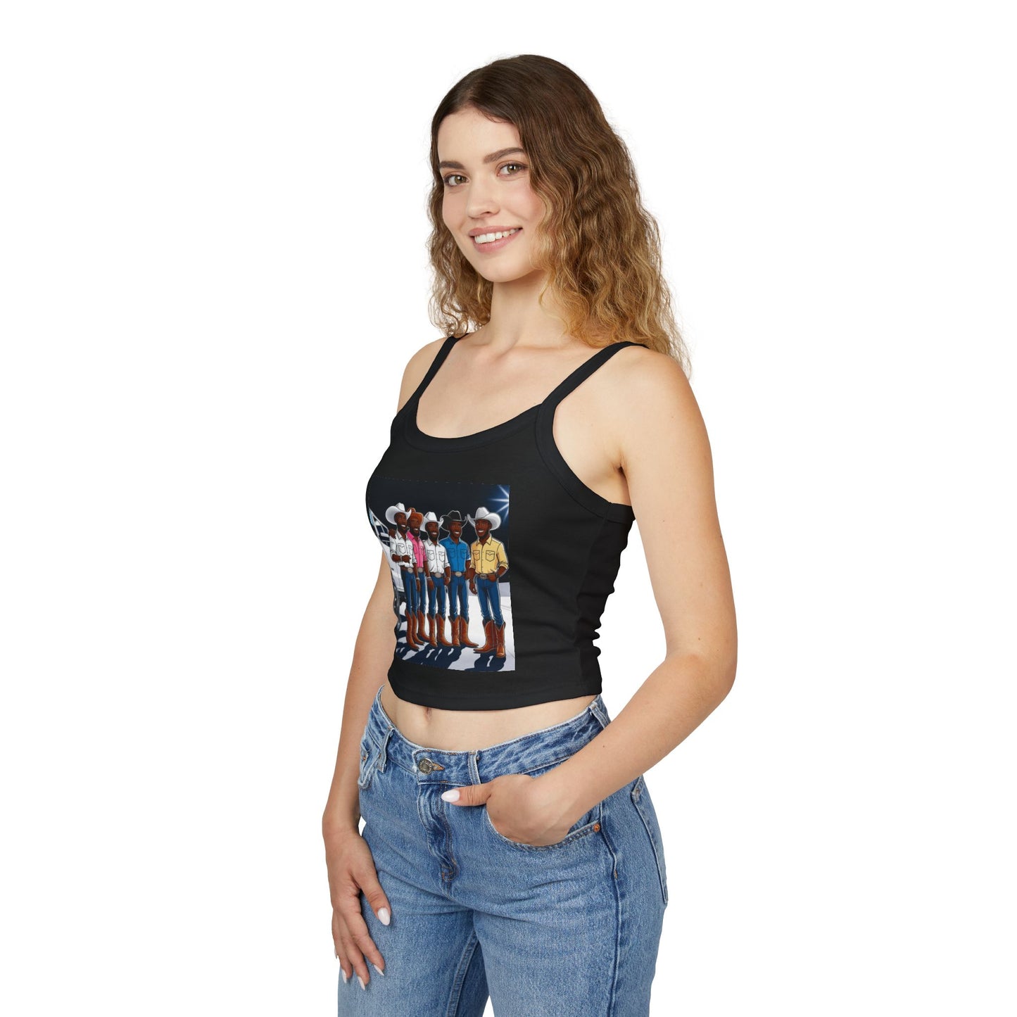 Hangin' Out Women's Spaghetti Strap Tank Top