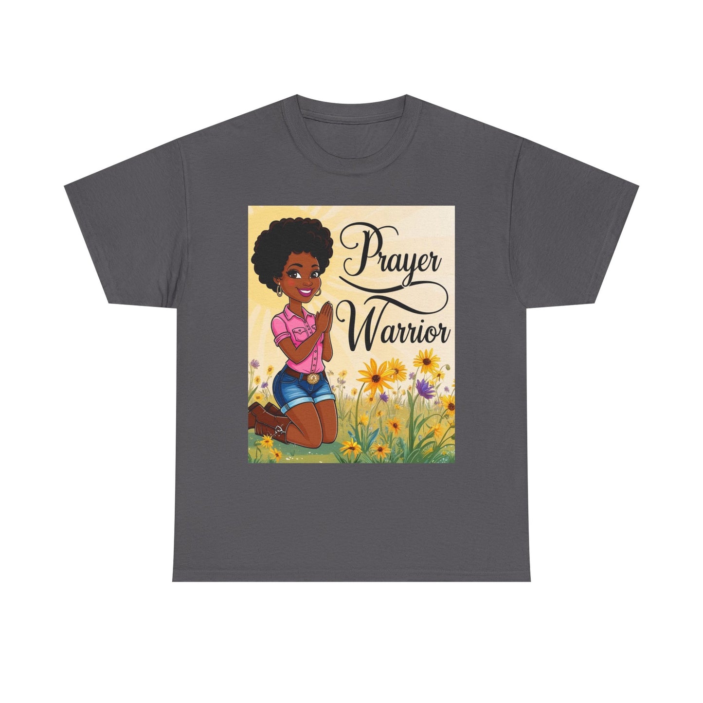 Prayer Warrior Unisex Cotton Tee