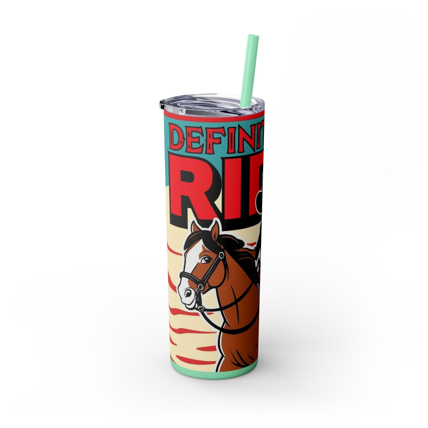 Definition of a Rider Skinny Tumbler with Straw - 20oz