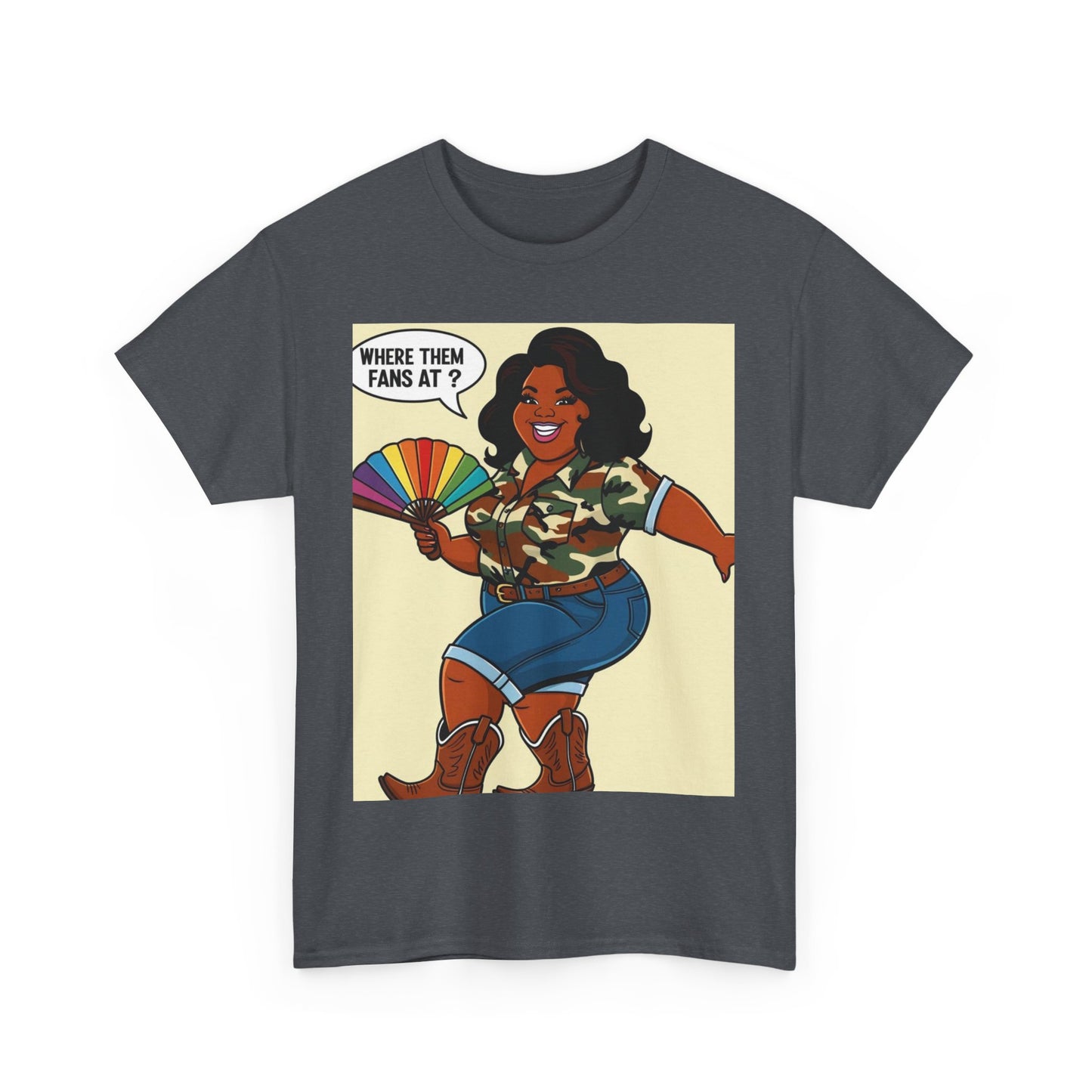 Where Them Fans At? Cotton Tee