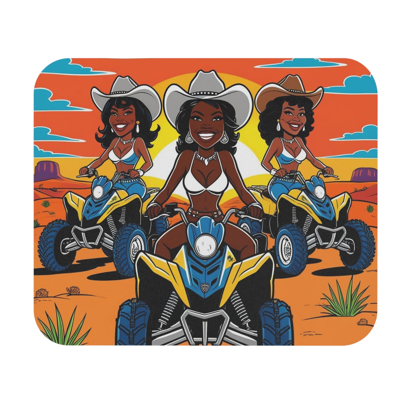 Sexy Off Roader Mouse Pad