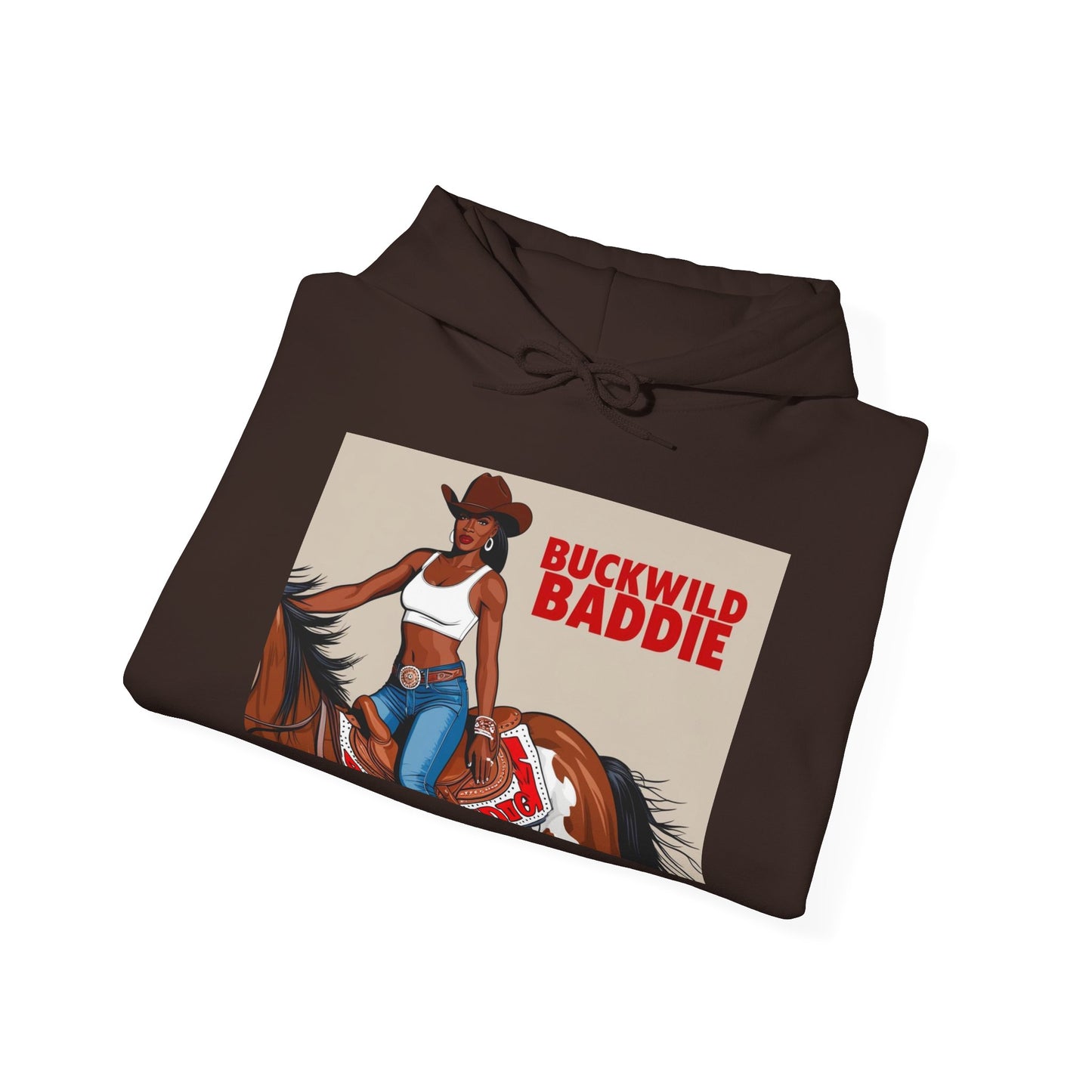 Buckwild Baddie Unisex Hoodie