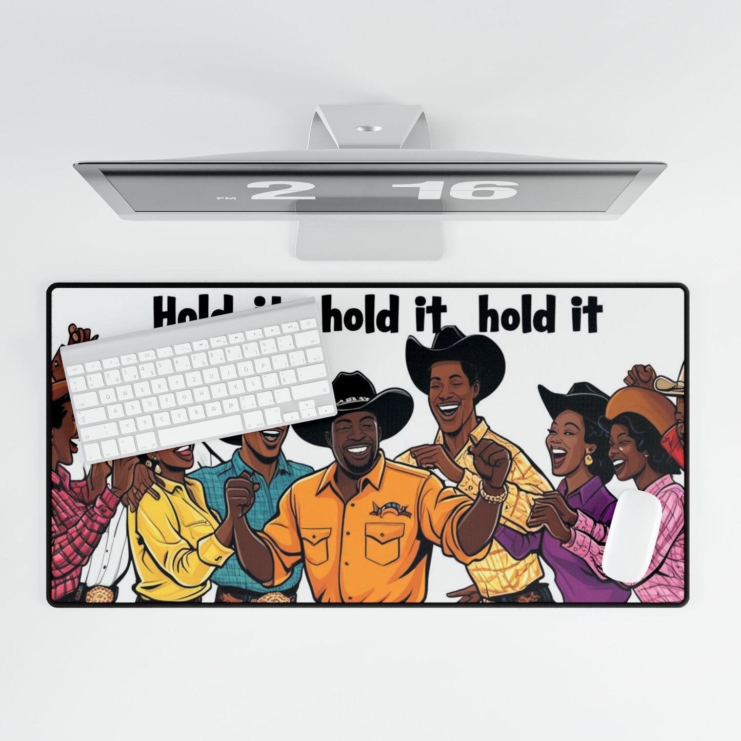 Hold It X4 Desk Mat