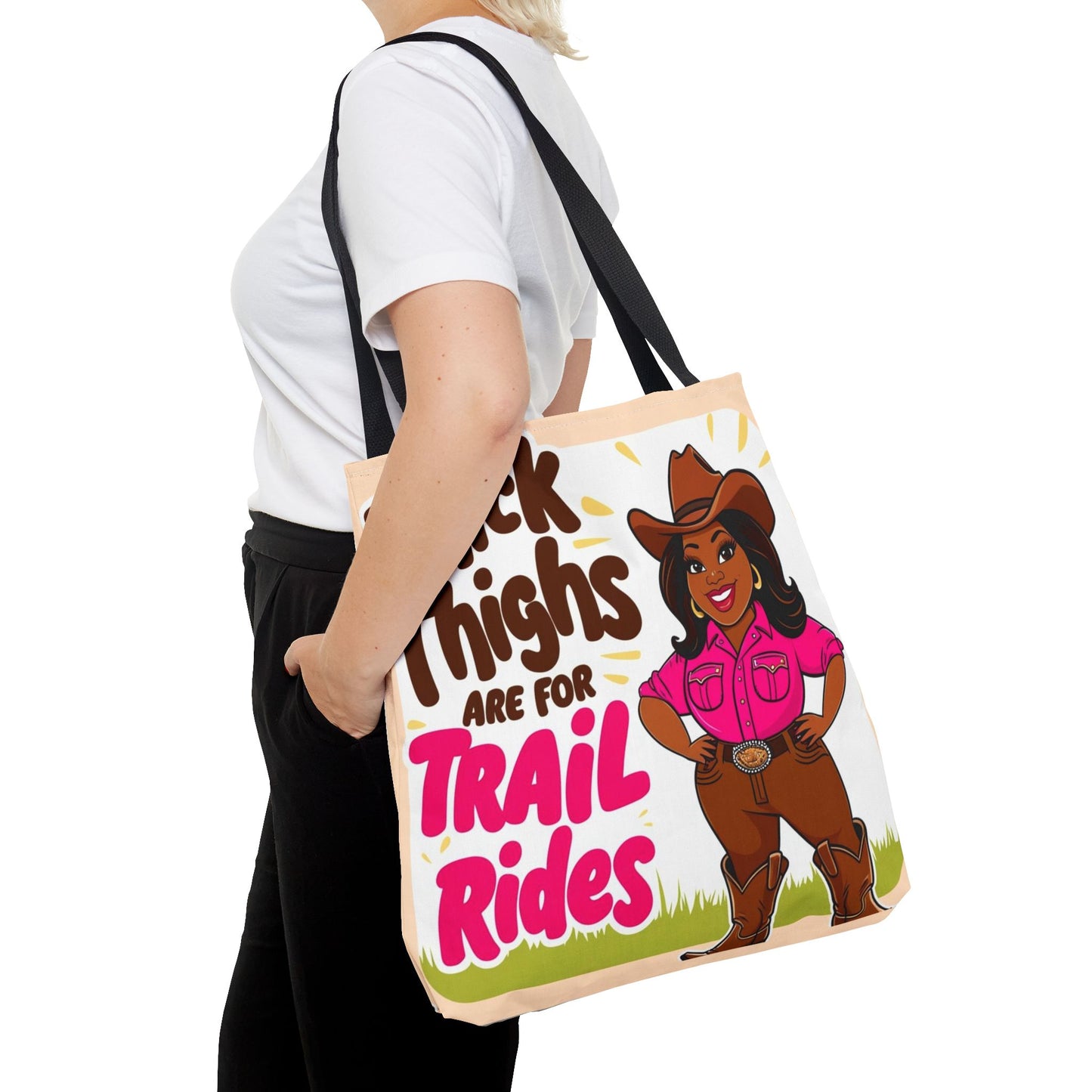 Bright Thick Thighs Tote Bag