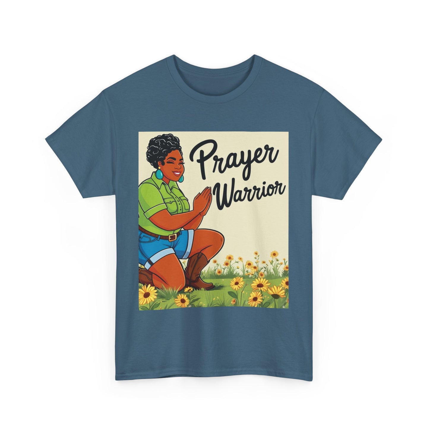 Prayer Warrior Unisex Cotton Tee