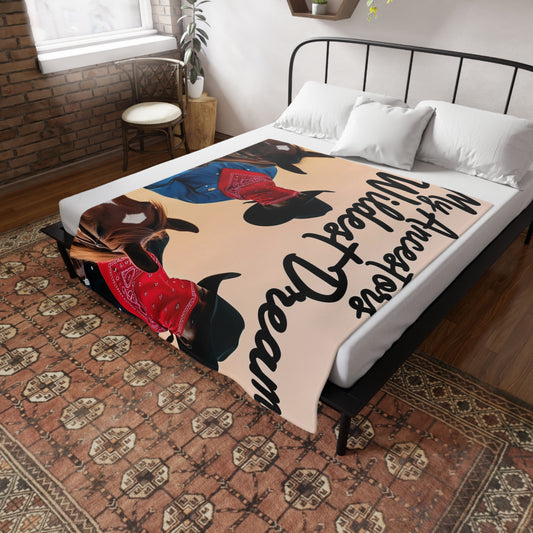 Pay Homage Plush Fleece Blanket