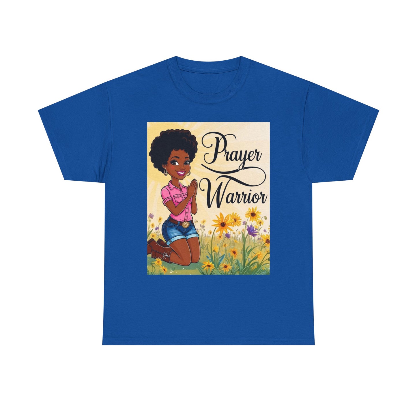 Prayer Warrior Unisex Cotton Tee