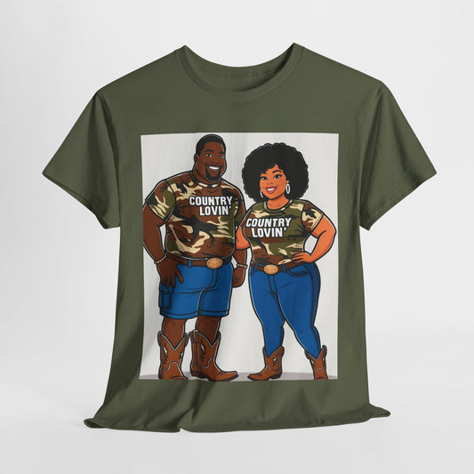 Country Lovin 2-More Colors Unisex Cotton Tee