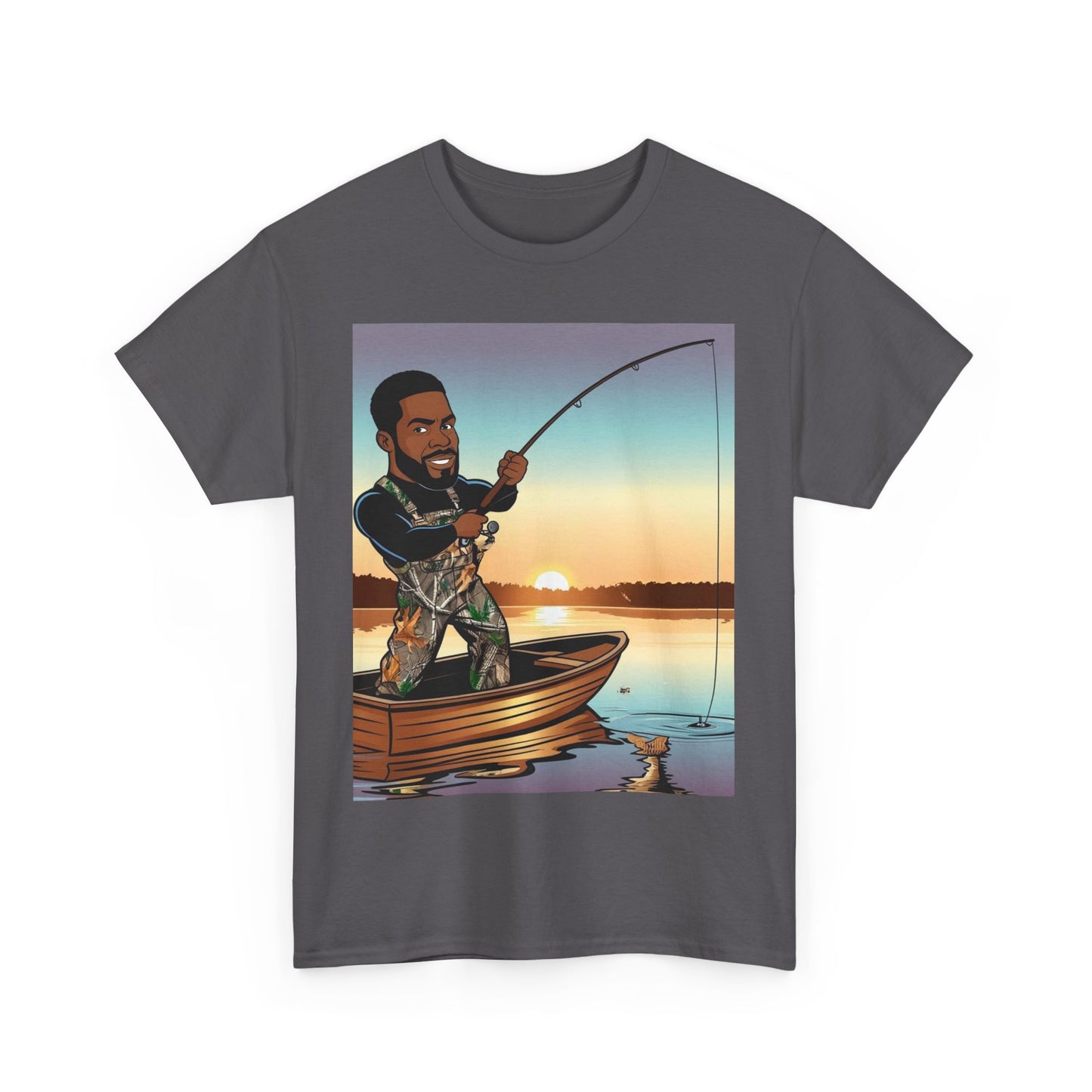 Handsome Fisherman Unisex  Cotton Tee