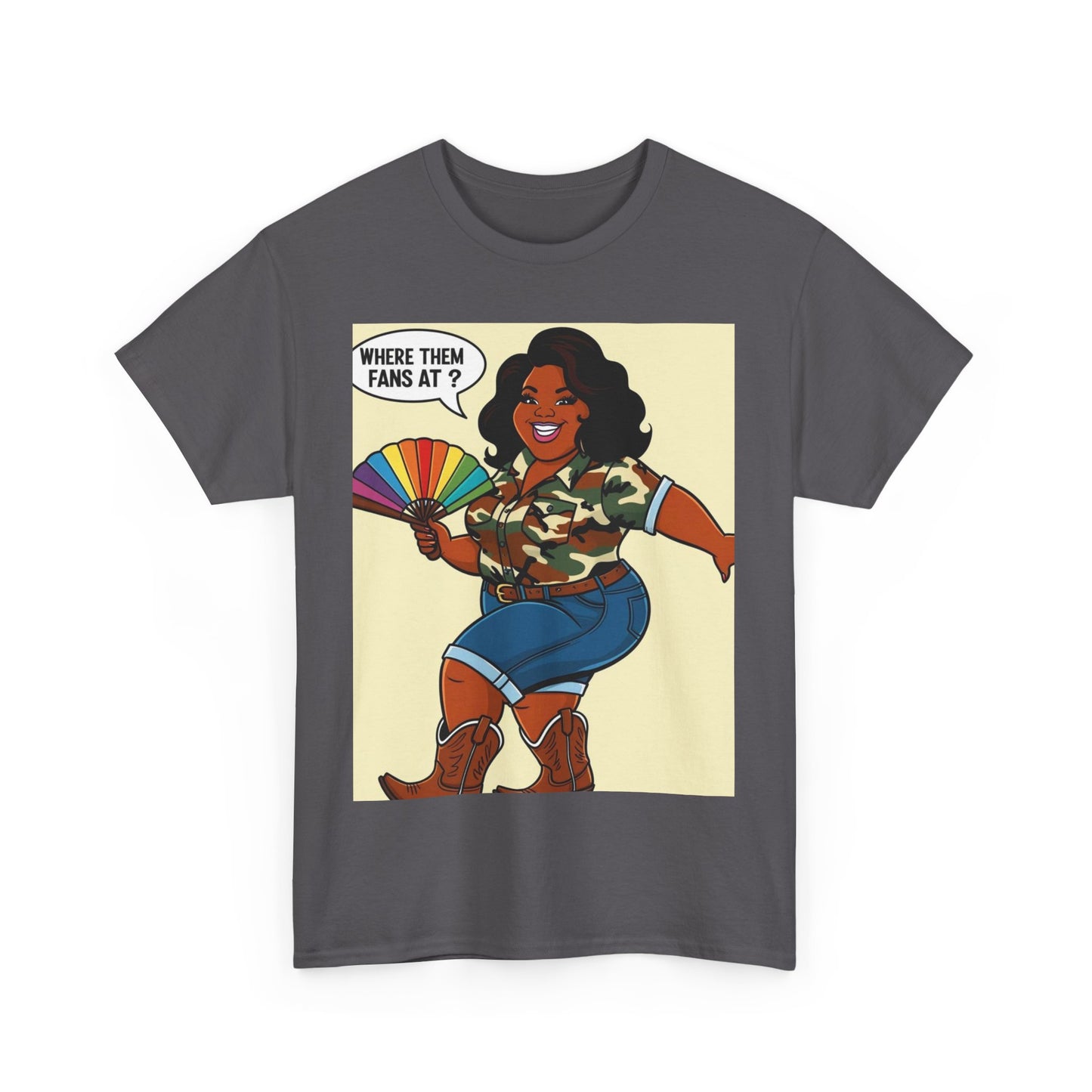 Where Them Fans At? Cotton Tee