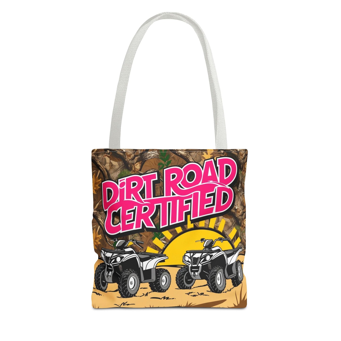 Dirt Road Certified Pink Tote Bag