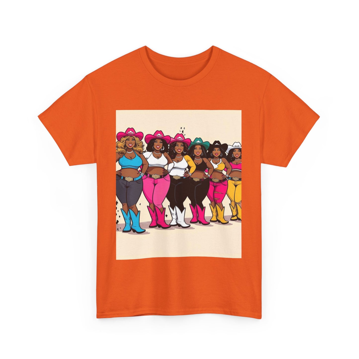 Group Dancers Unisex Cotton Tee