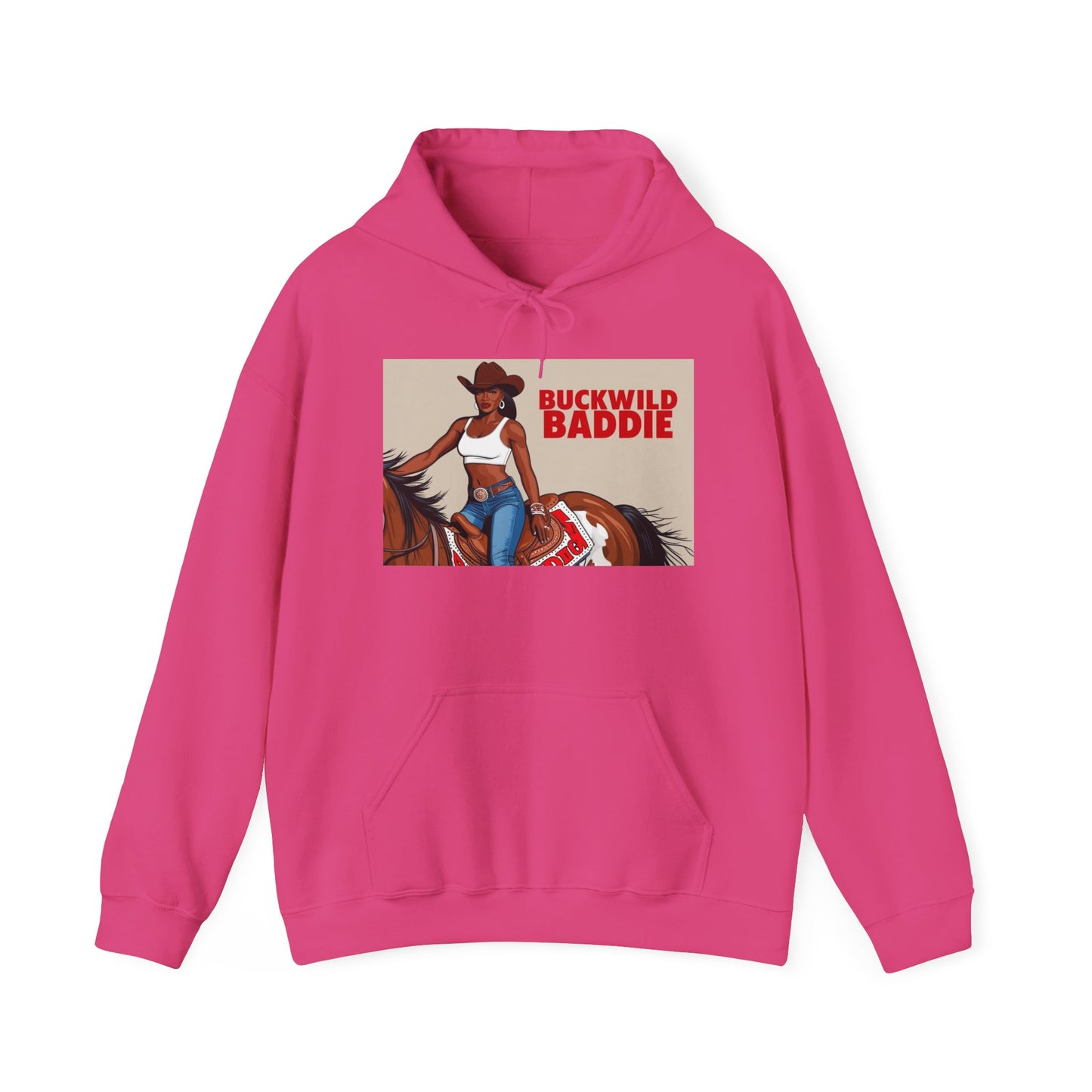 Buckwild Baddie Unisex Hoodie