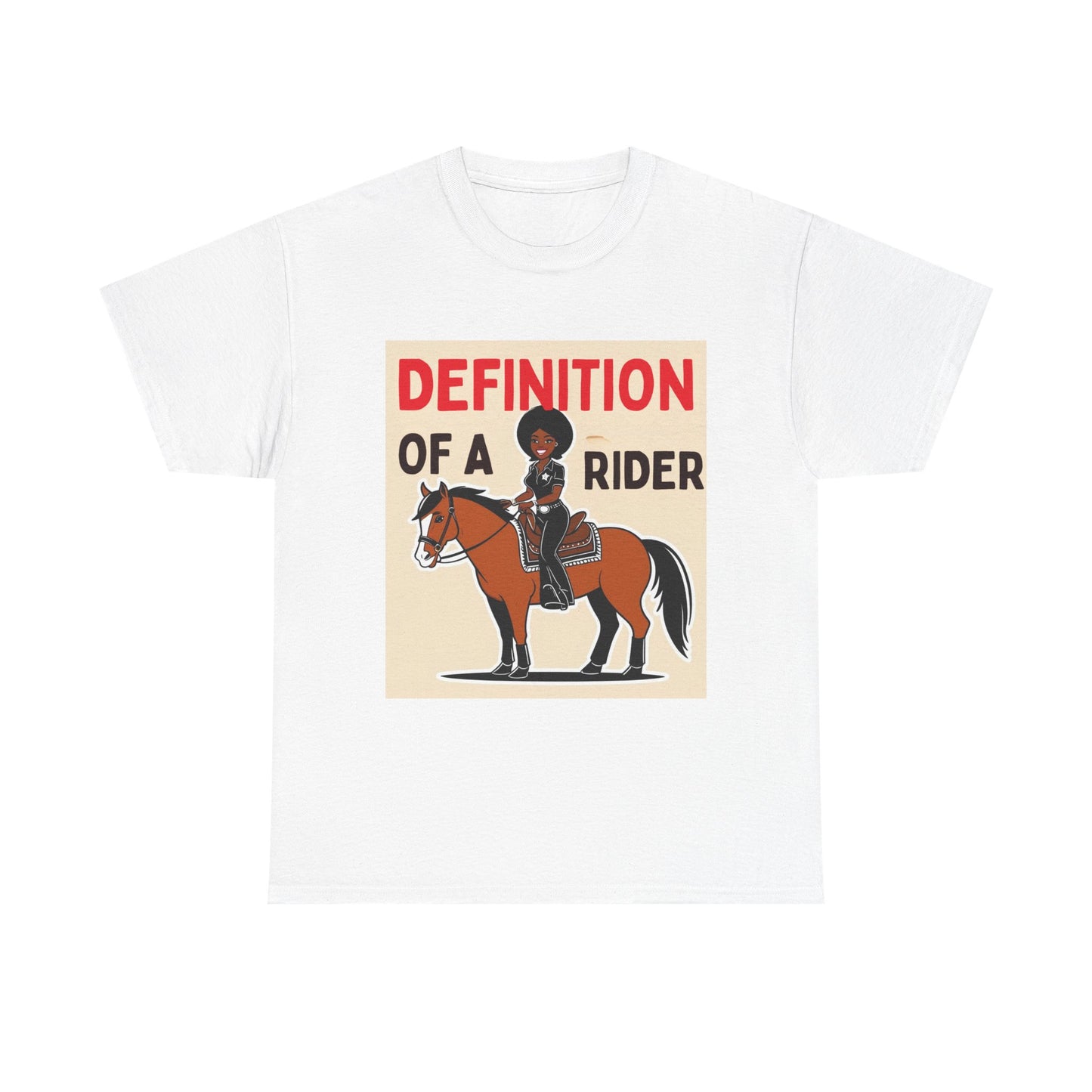 Definition of a Rider Unisex  Cotton Tee