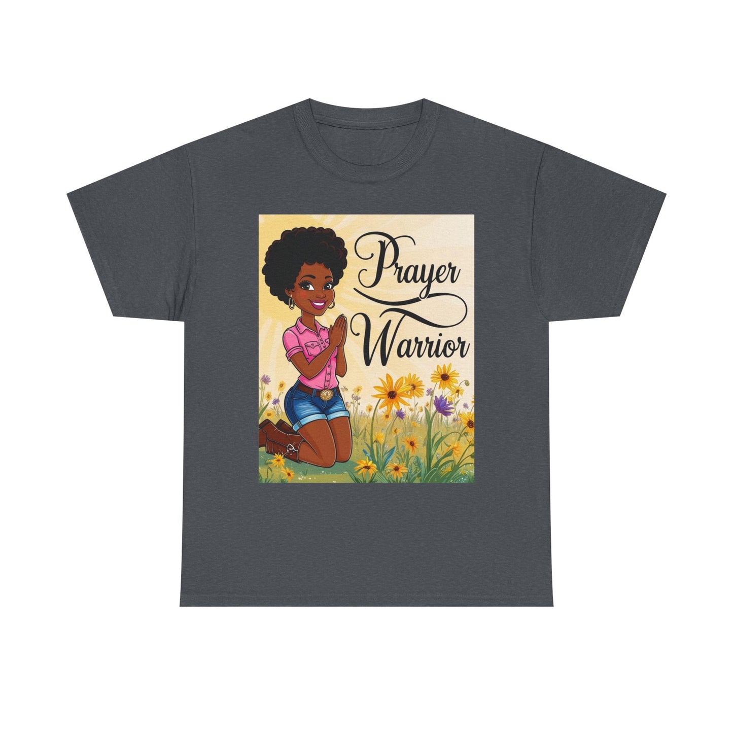 Prayer Warrior Unisex Cotton Tee