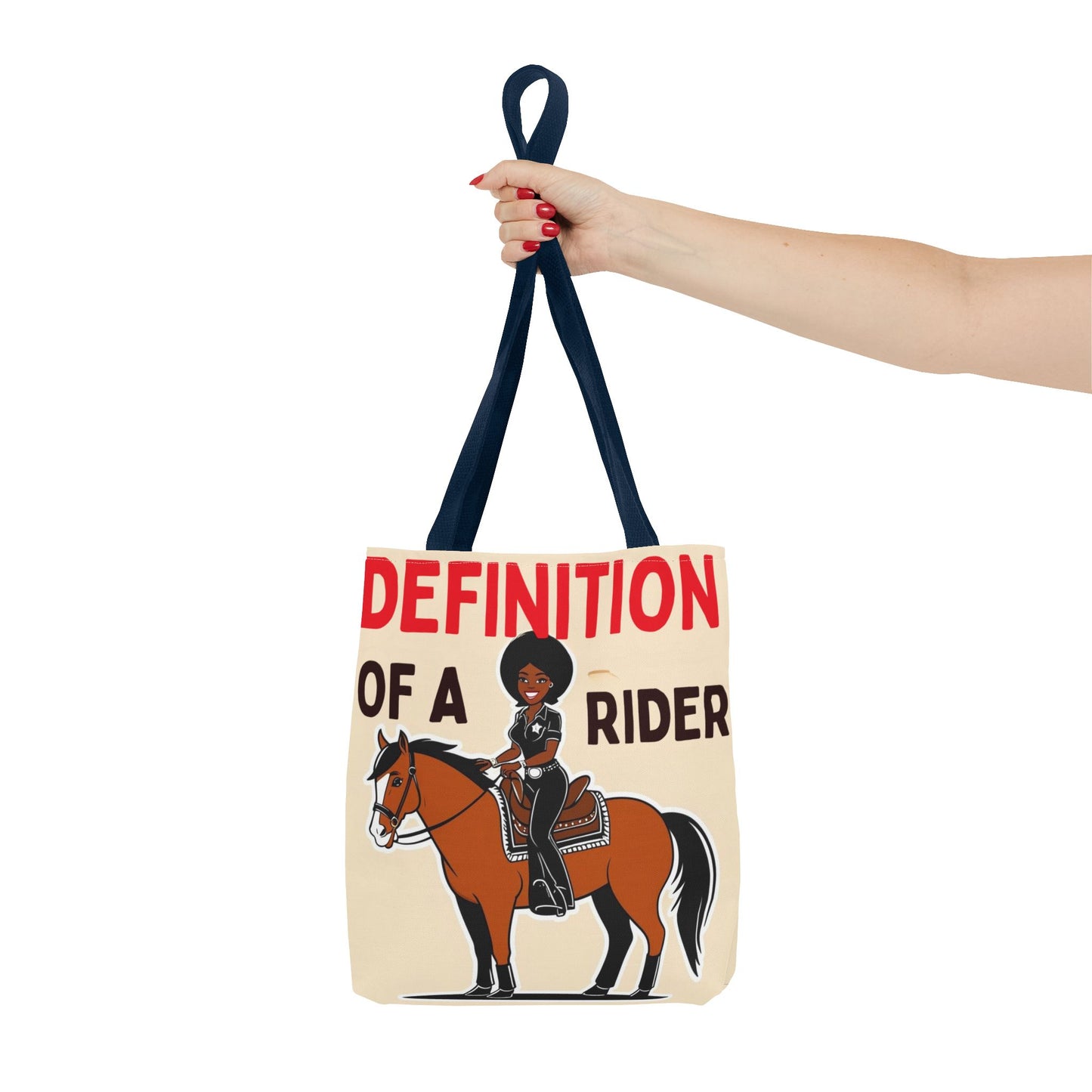 Definition of a Rider Tote Bag