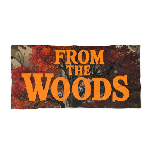 From The Woods Beach Towel
