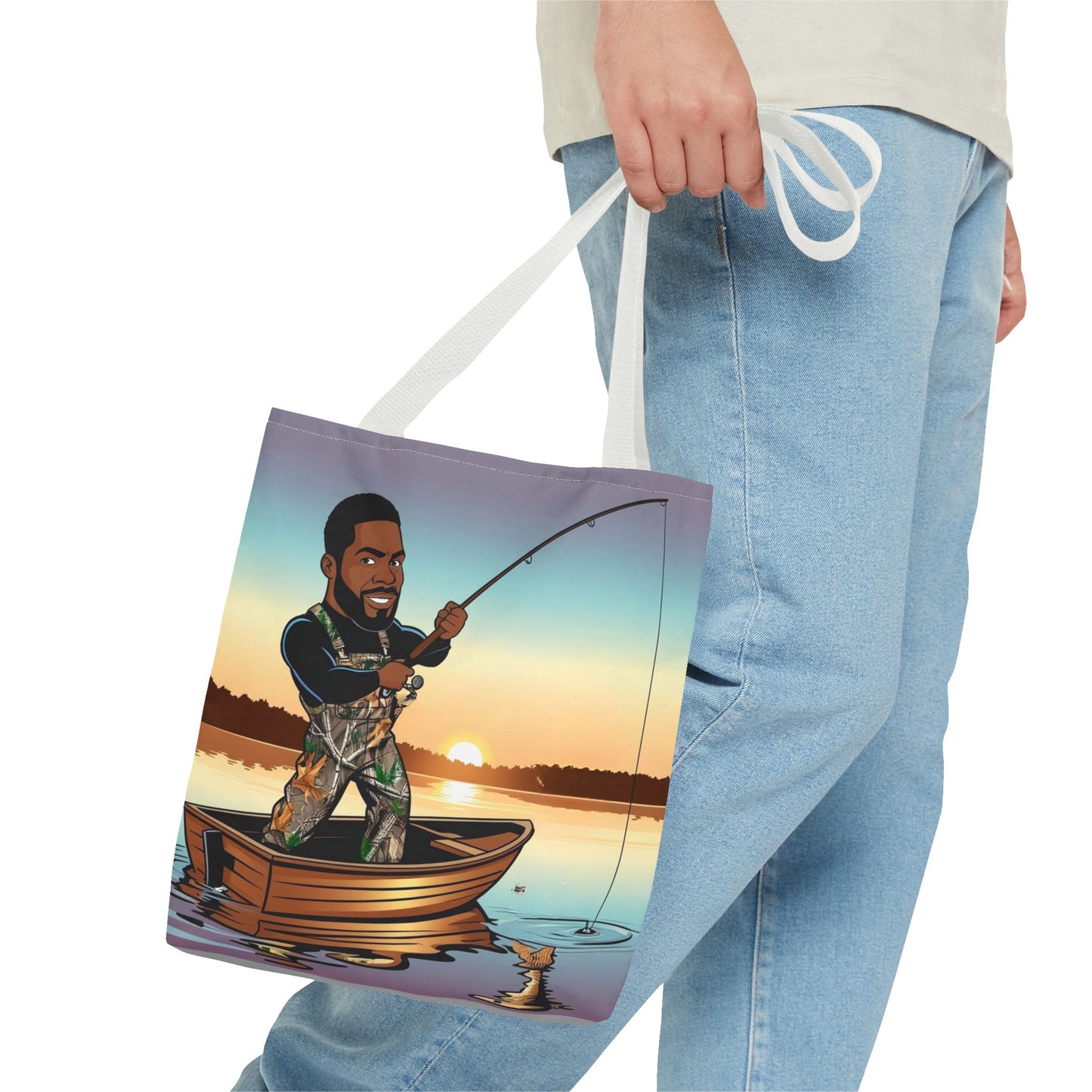 Handsome Fisherman Tote Bag