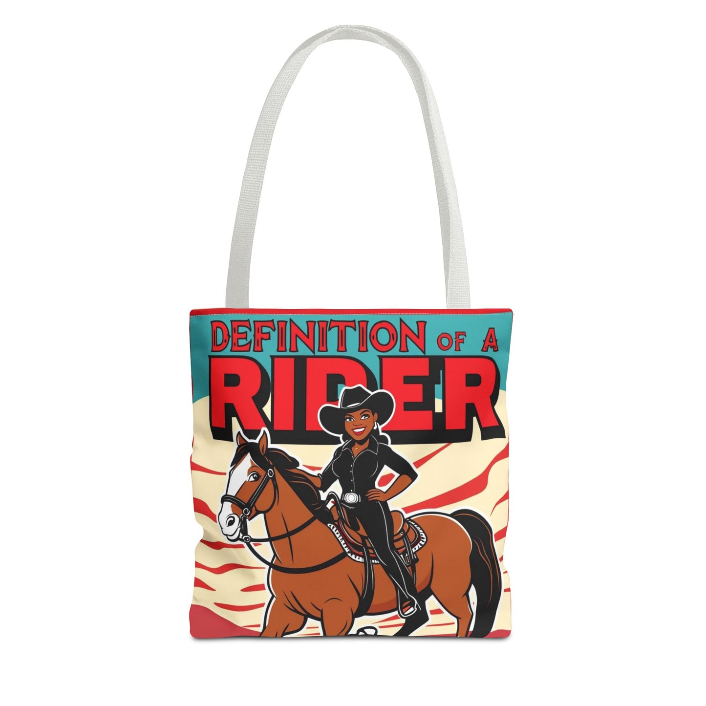 Definition of a Rider Tote Bag