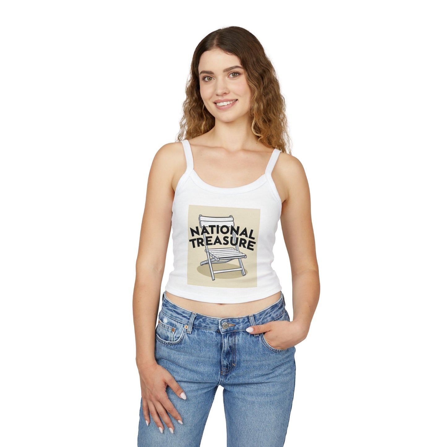 National Treasure Women's Spaghetti Strap Tank Top