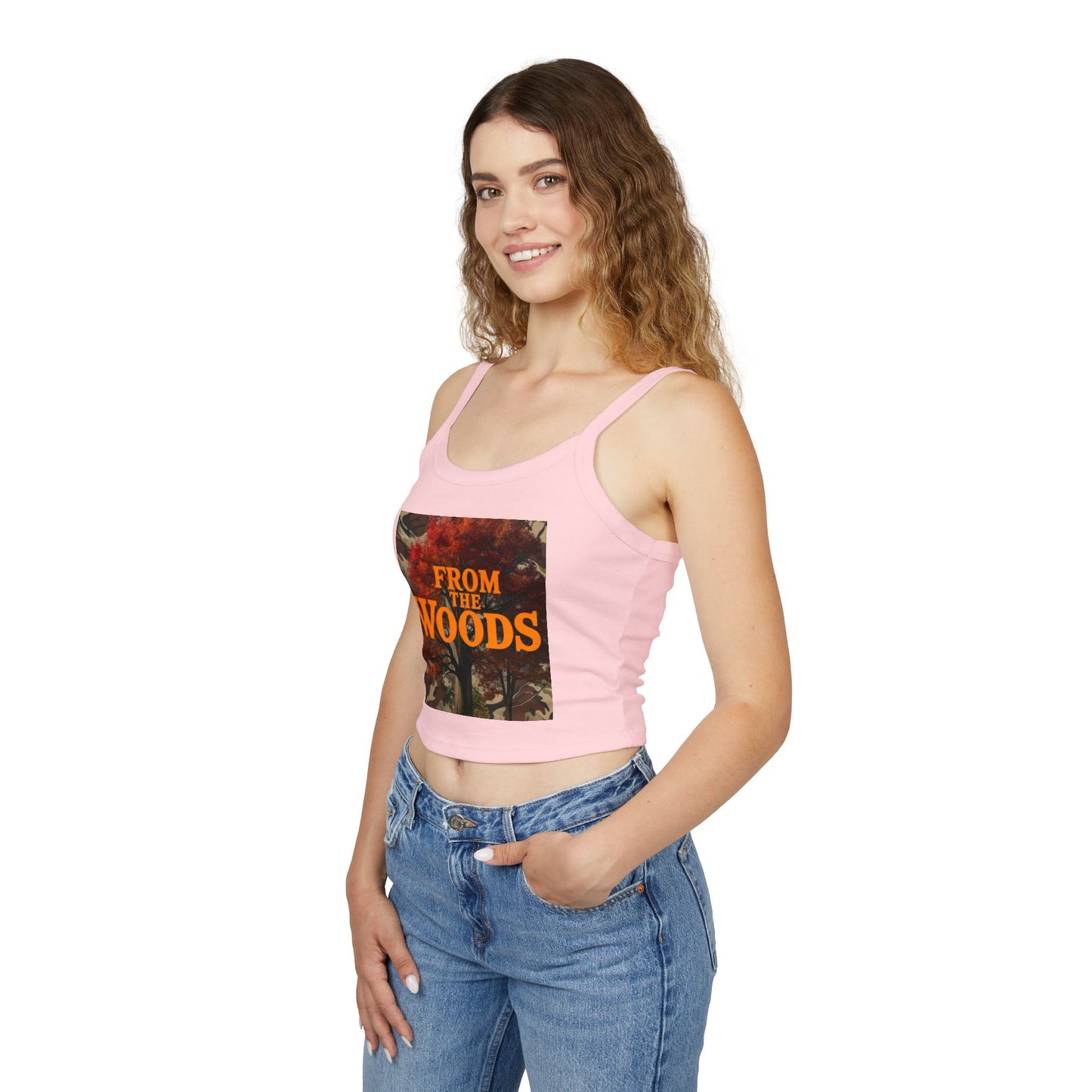 From The Woods Women's Spaghetti Strap Tank Top