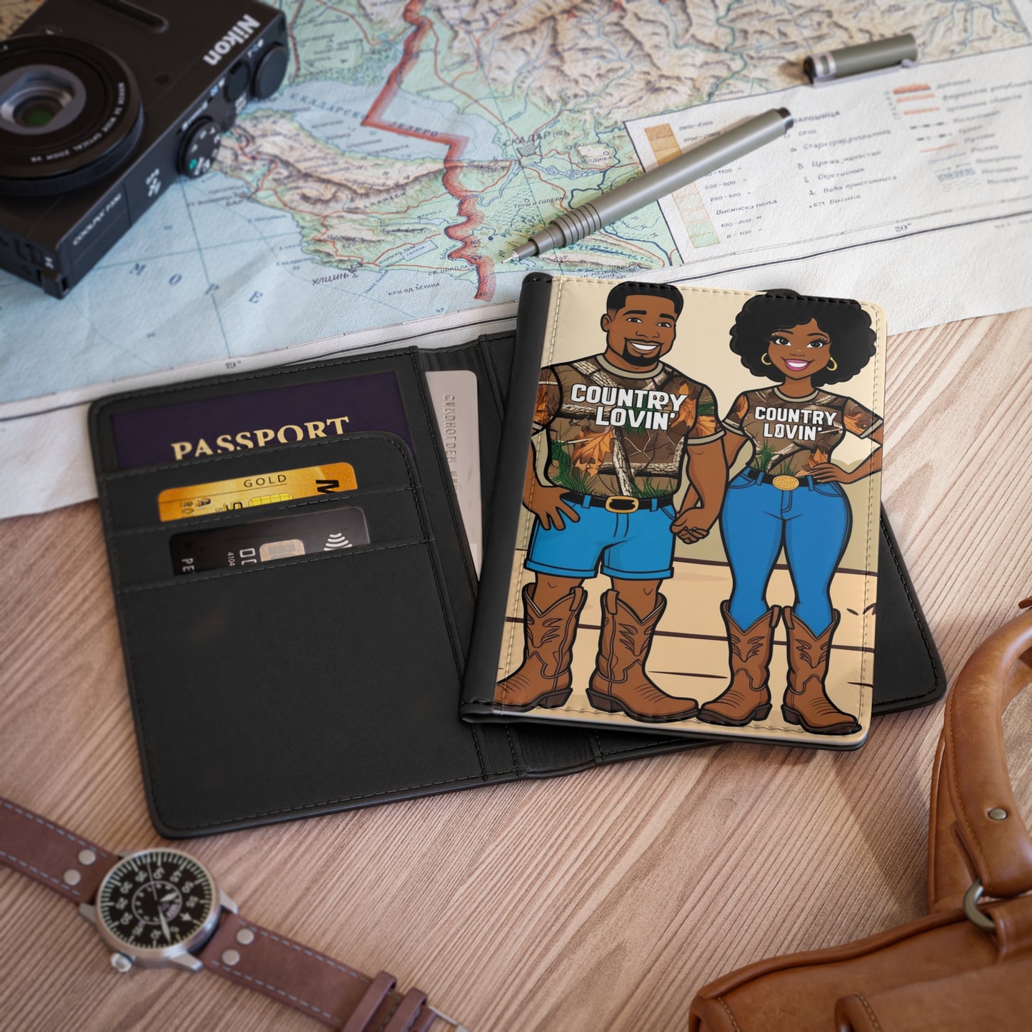 Country Lovin Passport Cover
