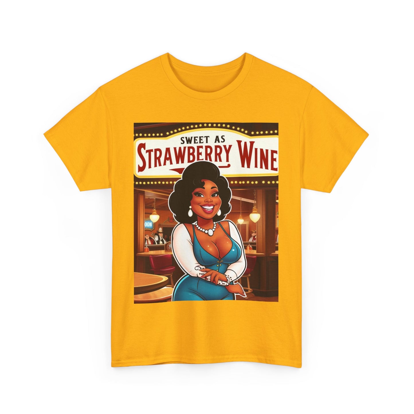 Sweet as Strawberry Wine Unisex Cotton Tee