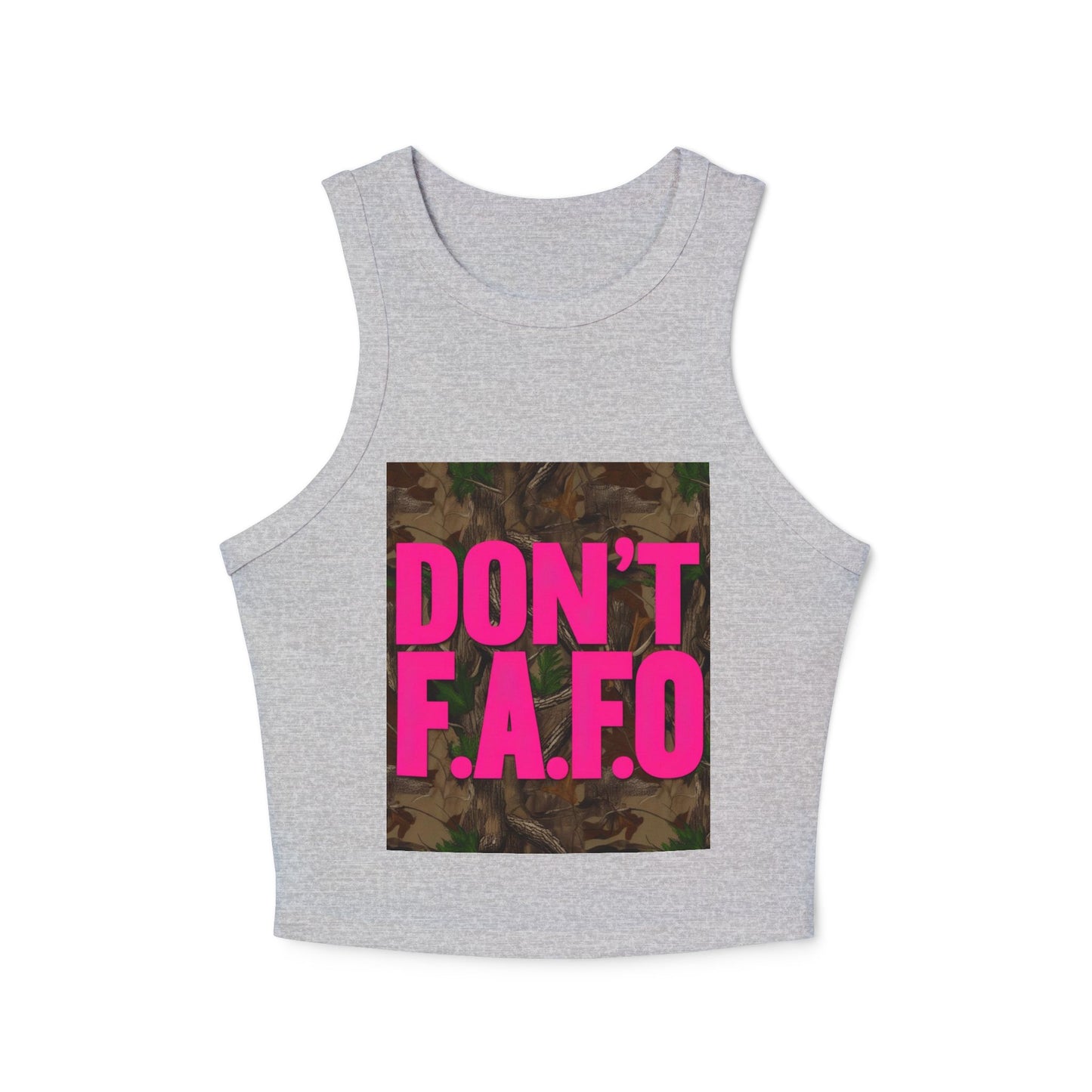 Don't F.A.F.O. Women's Racer Tank Top