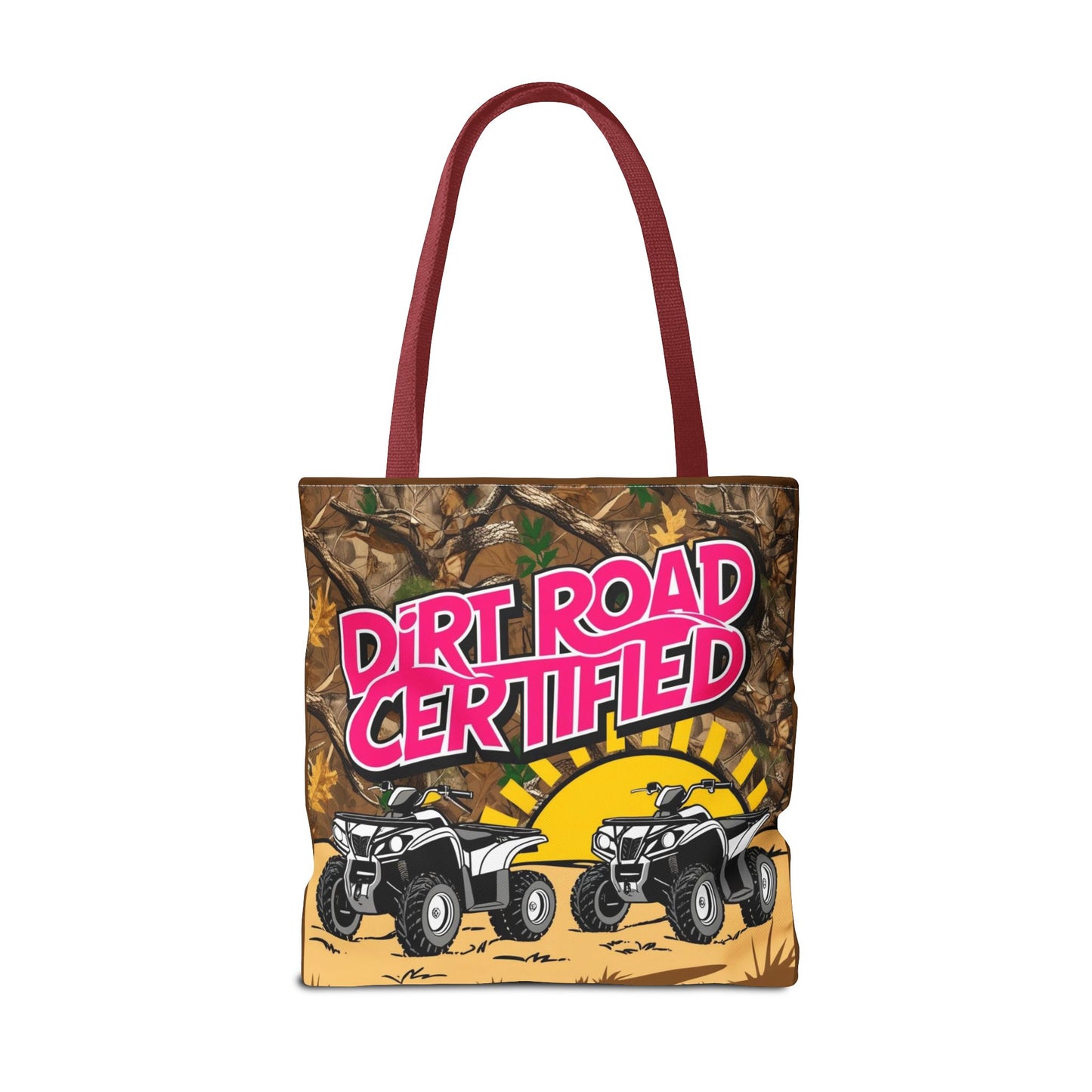 Dirt Road Certified Pink Tote Bag