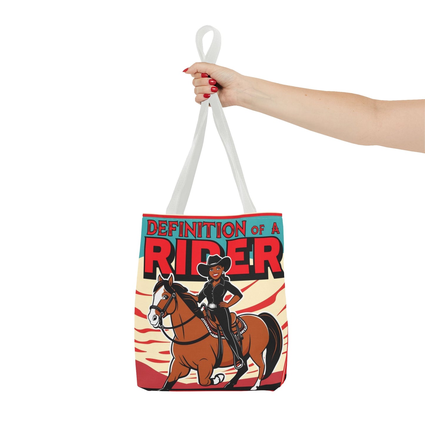 Definition of a Rider Tote Bag