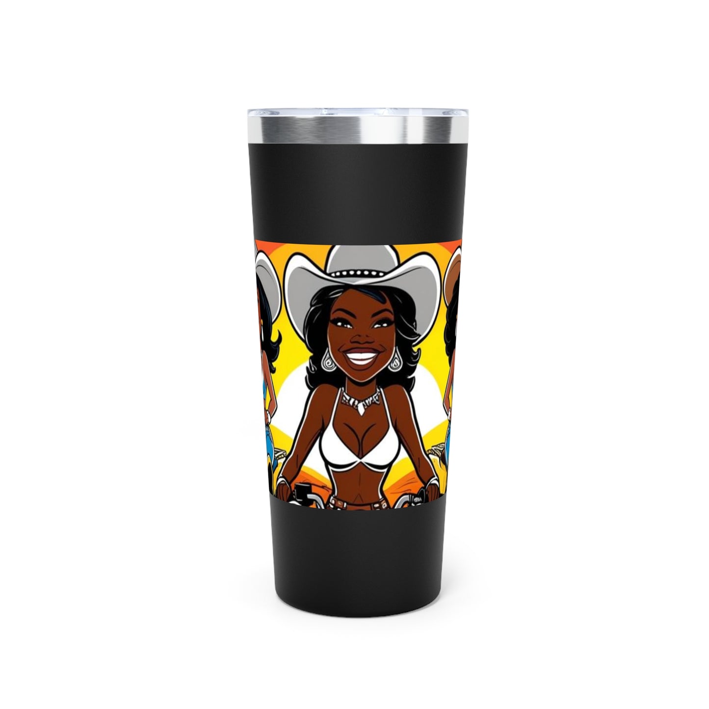 Sexy Off Roader Insulated Tumbler - 22oz Cowboy Design
