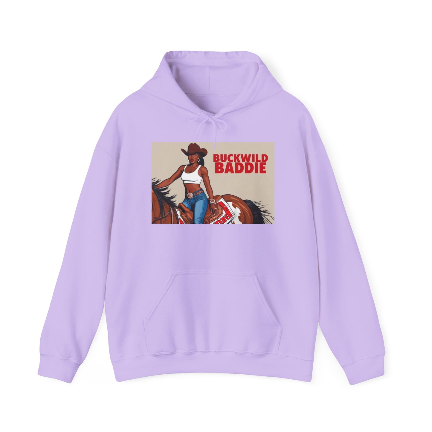 Buckwild Baddie Unisex Hoodie